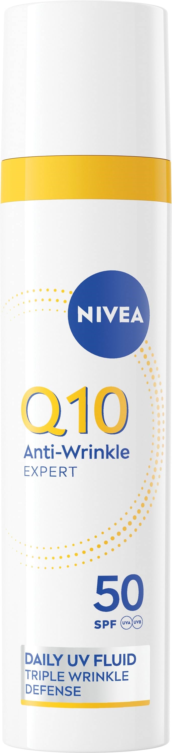 Nivea Q10 Anti-Wrinkle Expert Daily SPF50 UV Fluid 40ml Ansigtspleje 4006000166629