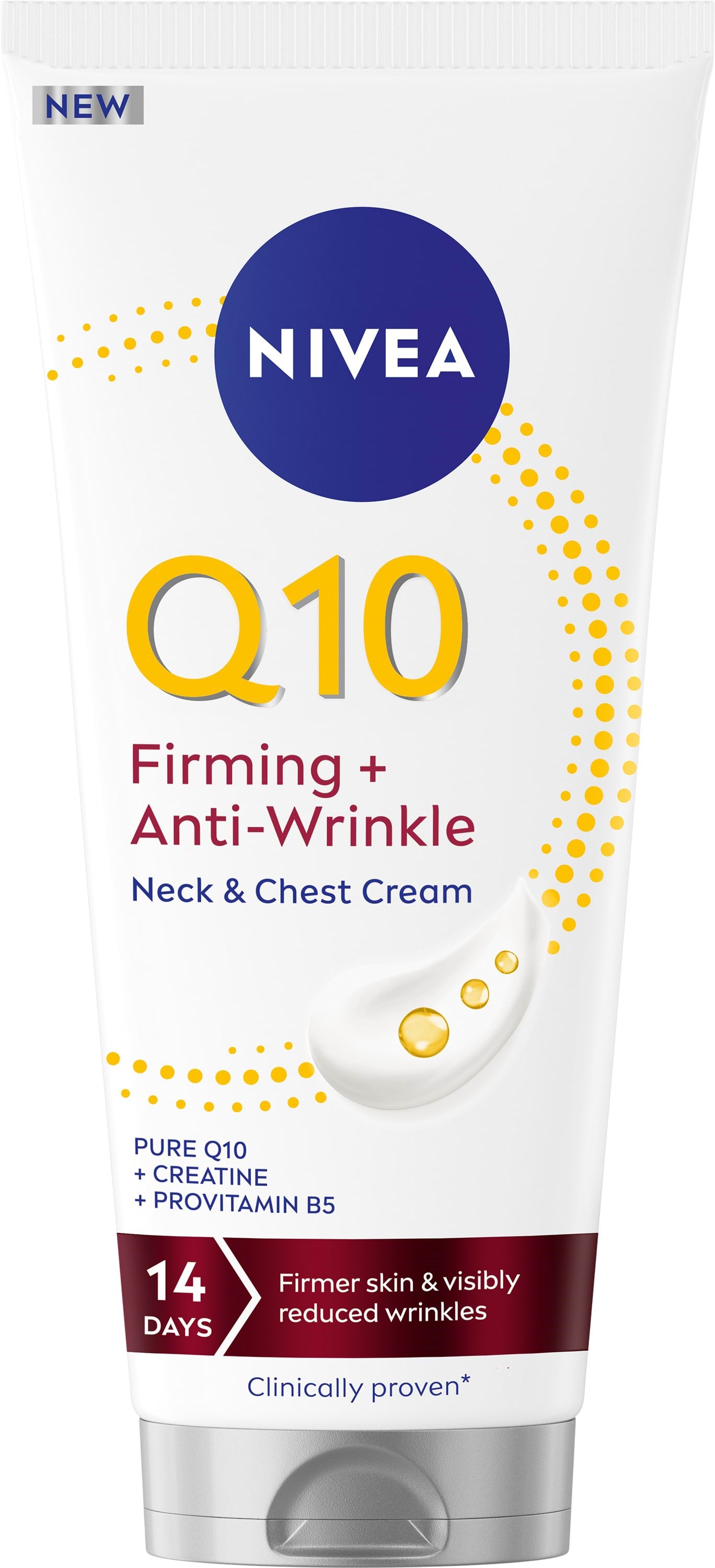 Nivea Q10 Firming+ Anti-wrinkle Neck & Chest Cream 200 ml Kropspleje 4006000150611