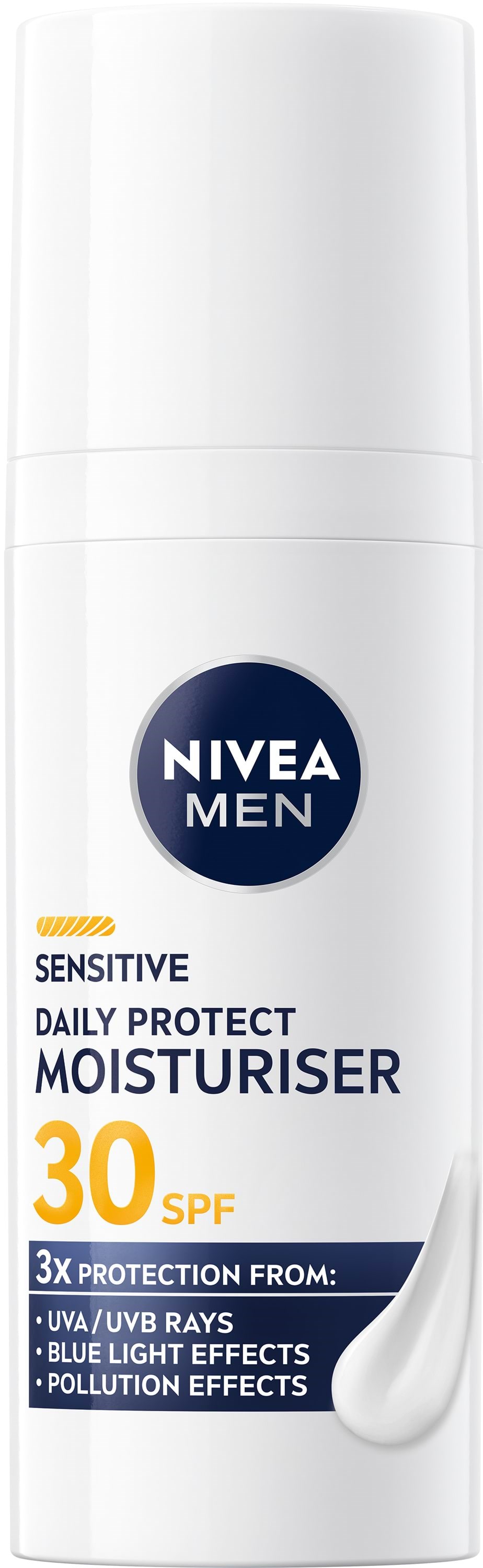 Nivea Men Sensitive Daily Protect Moisturiser SPF30 50ml Ansigtspleje 4006000159843