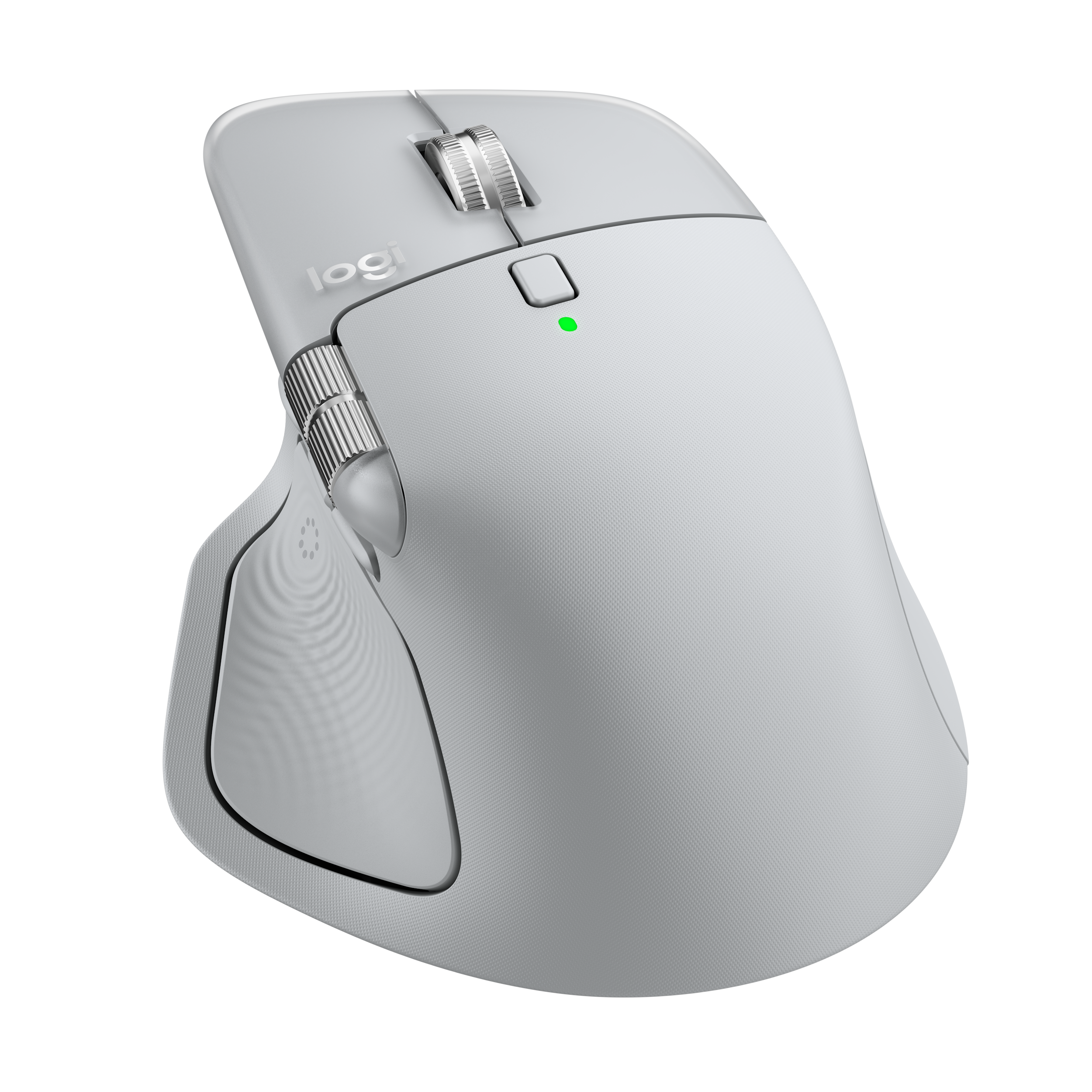 Logitech MX Master 4 (Off-White) - Ergonomisk mus - Laser - 8 knapper - Hvid