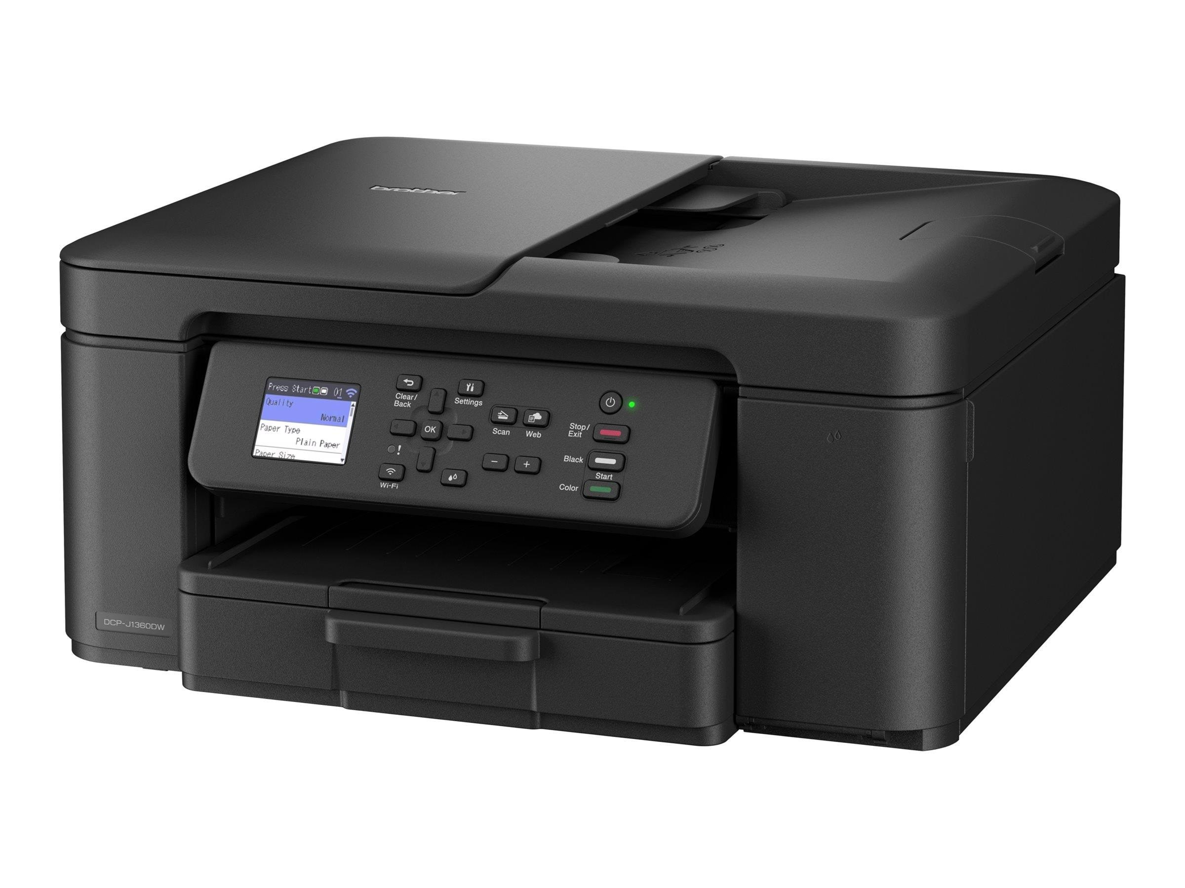Brother DCP-J1360DW - multifunction printer - colour Multifunktion - Farve - Blæk
