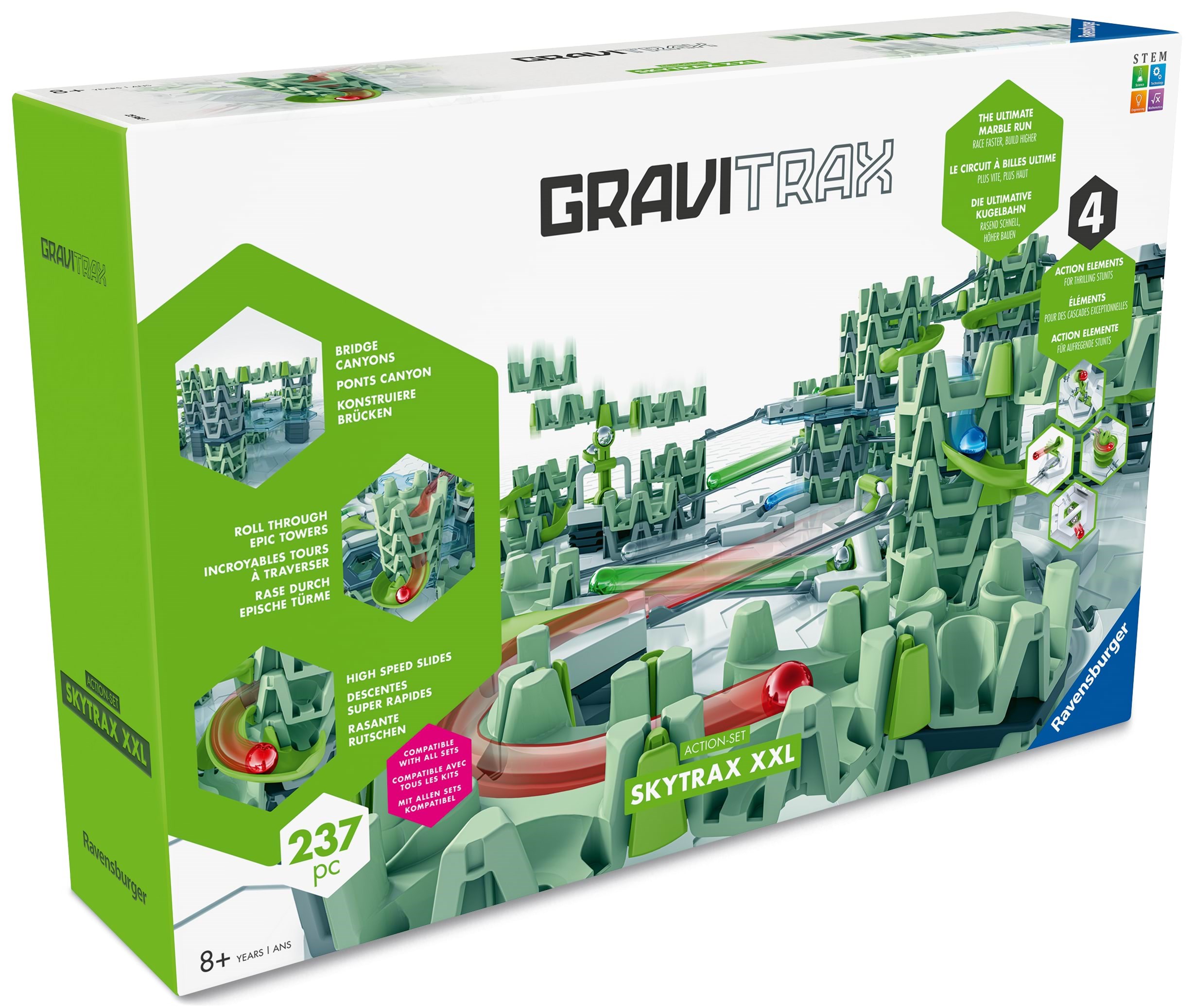 Gravitrax GraviTrax Action-Set Skytrax XXL Konstruktionslegetøj 10925960