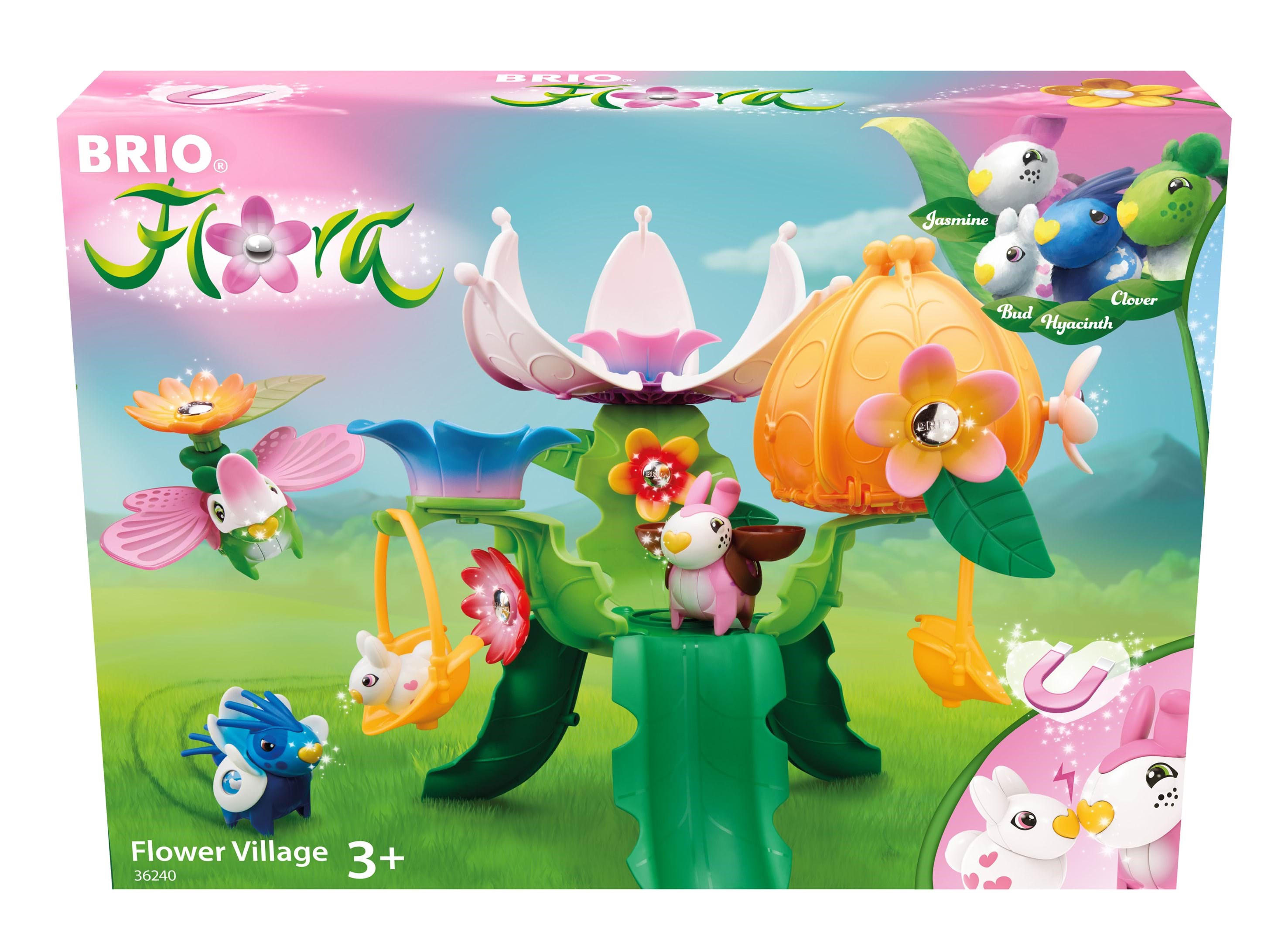 Brio Flora 36240 Blomsterlandsby Brio Tog