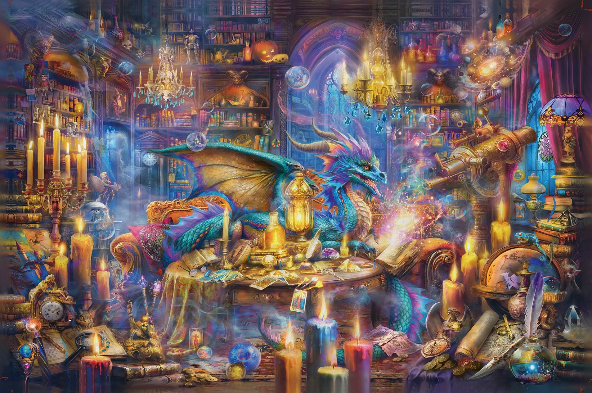 Ravensburger Dragon’s Library 3000p