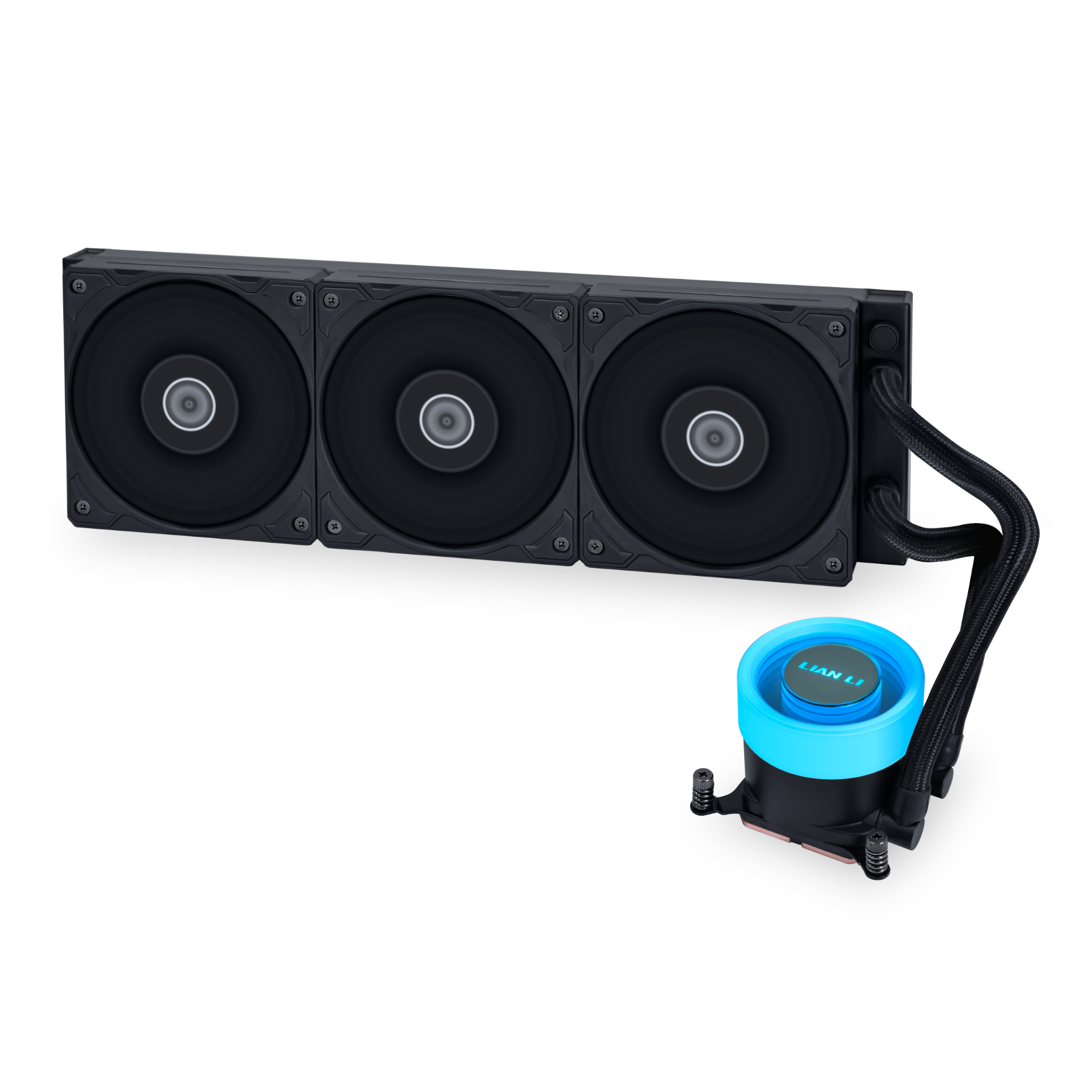 Lian Li GA ll Lite 360P - CPU Vandkøling - Max 30 dBA Cpu Køler Sort med RGB lys G89.GA2L36PB.00