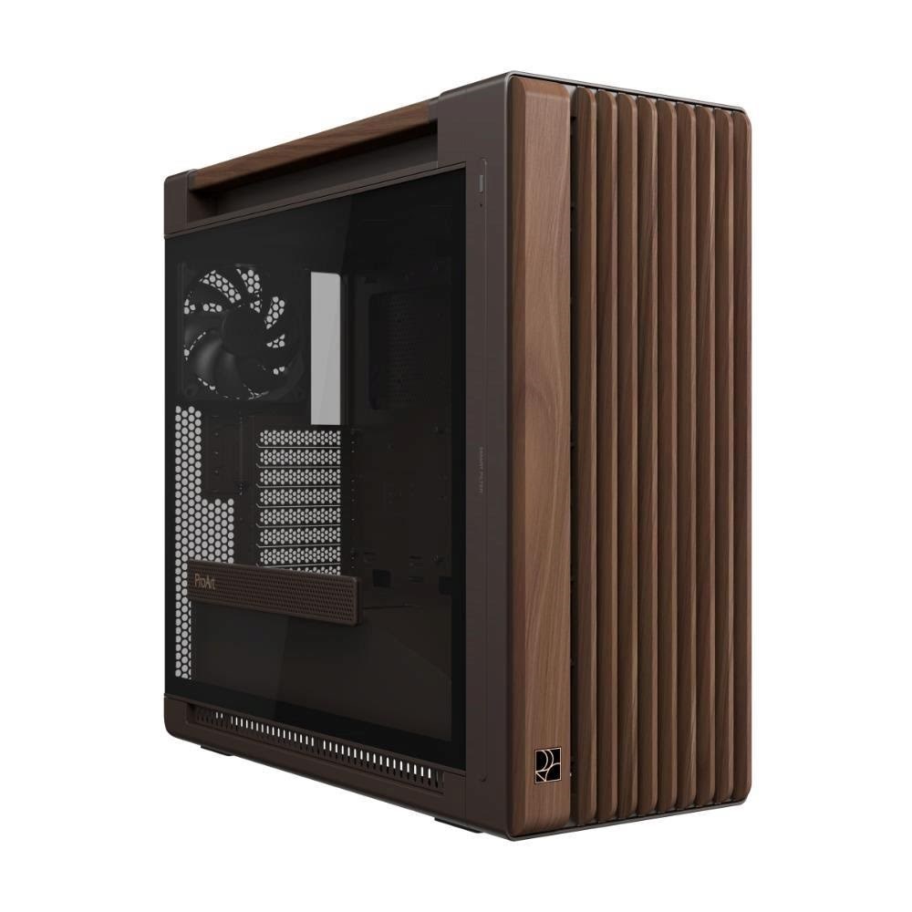 ASUS ProArt PA602 Walnut Wood TG - Retro Brown - Kabinet - Miditower - Brun Kabinet 90DC00J8-B09000