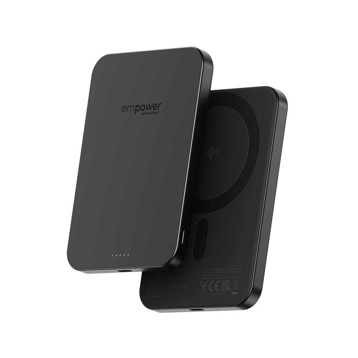 empower by PanzerGlass empower Bank | 5000mAh | Space Black - 5000 mAh Powerbank Sort EM78115