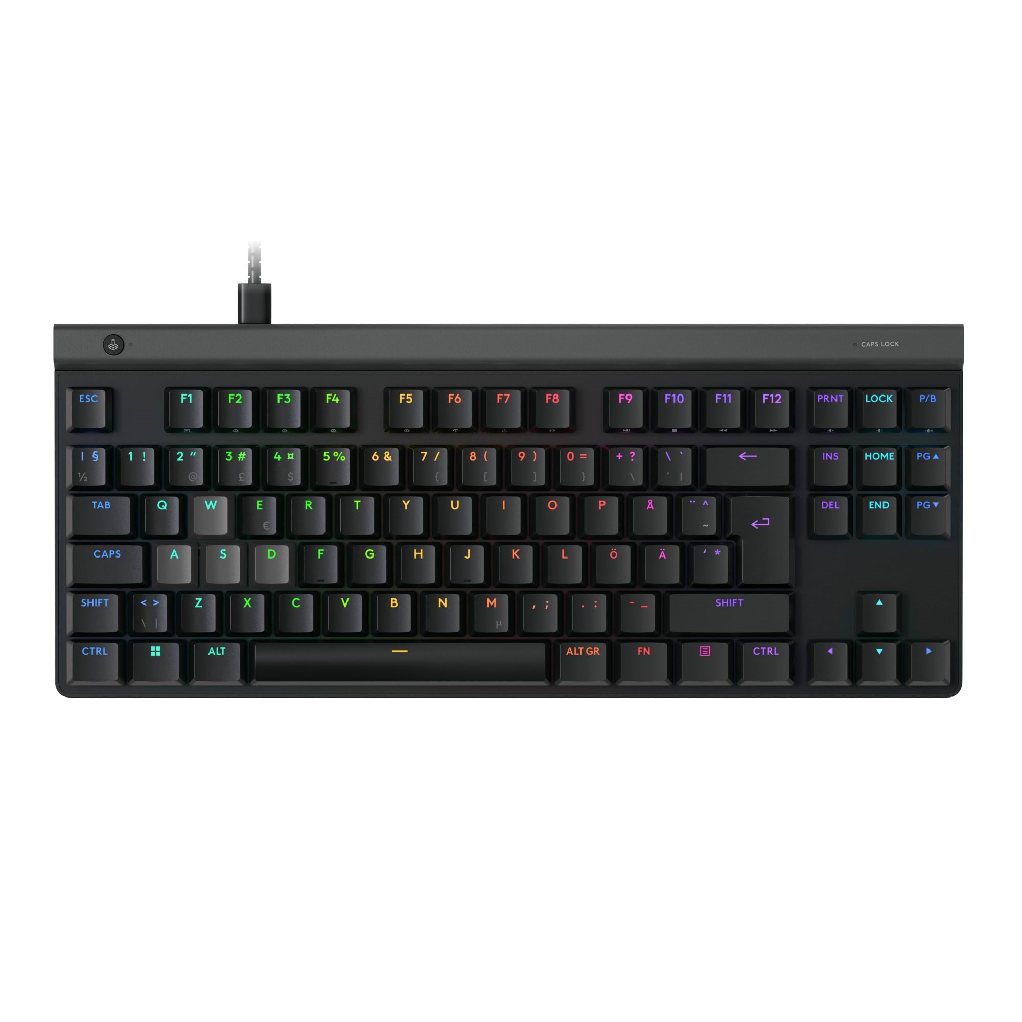 Logitech G515 TKL Rapid Trigger - Gaming Tastatur - Nordisk - Sort Tastatur 920-013859