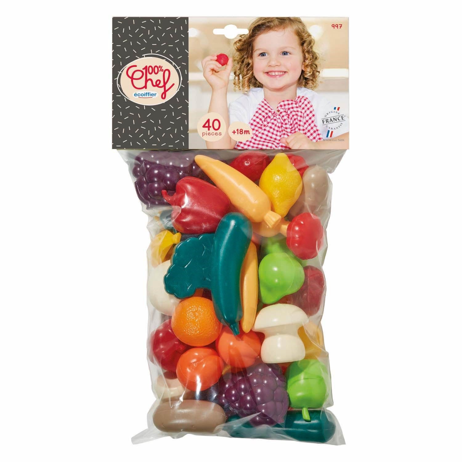 Ecoiffier Vegetable bag Babylegetøj 997