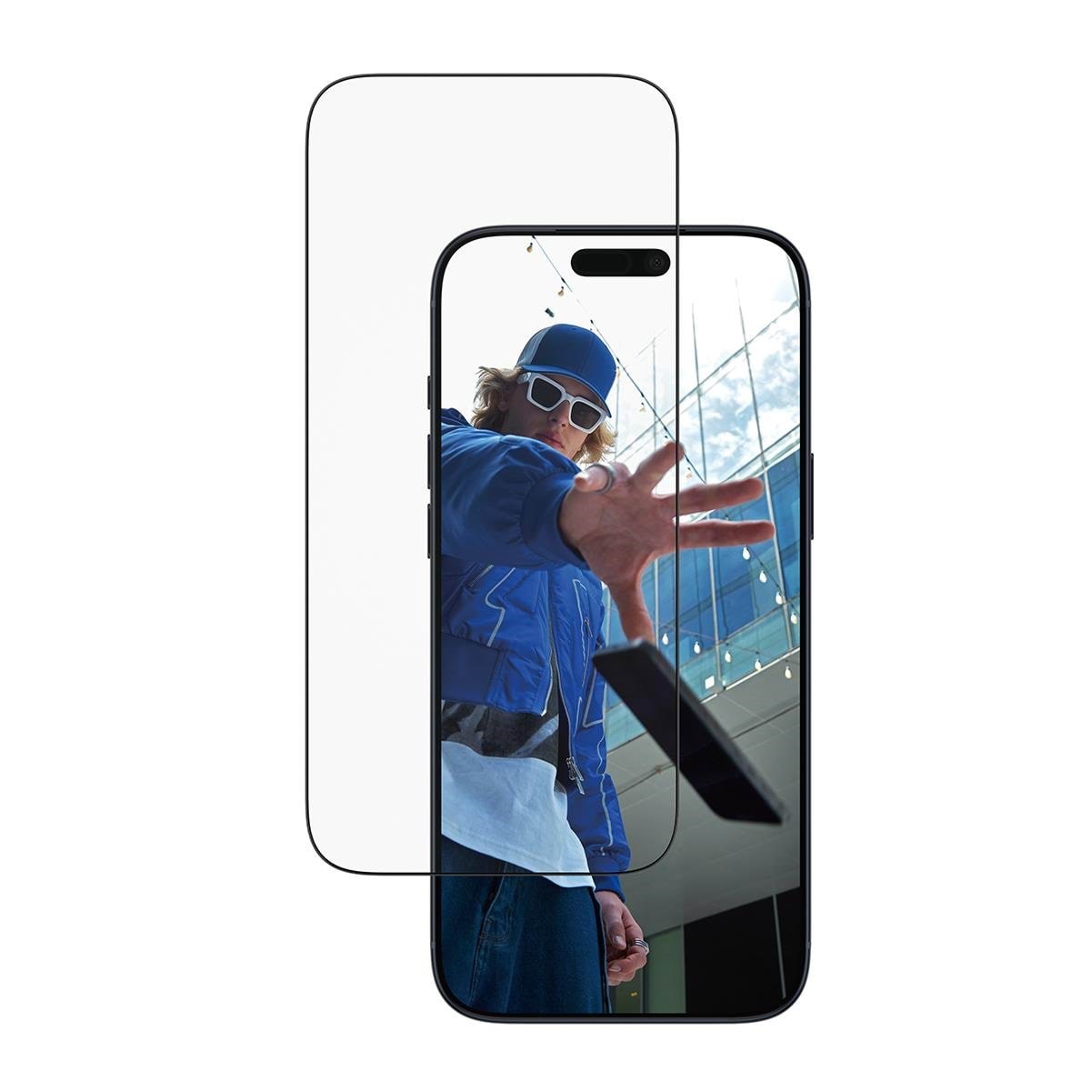 PanzerGlass Screen Protector iPhone 17 Pro Max | Ultra-Wide Fit w. EasyAligner Beskyttelsesglas PG66497