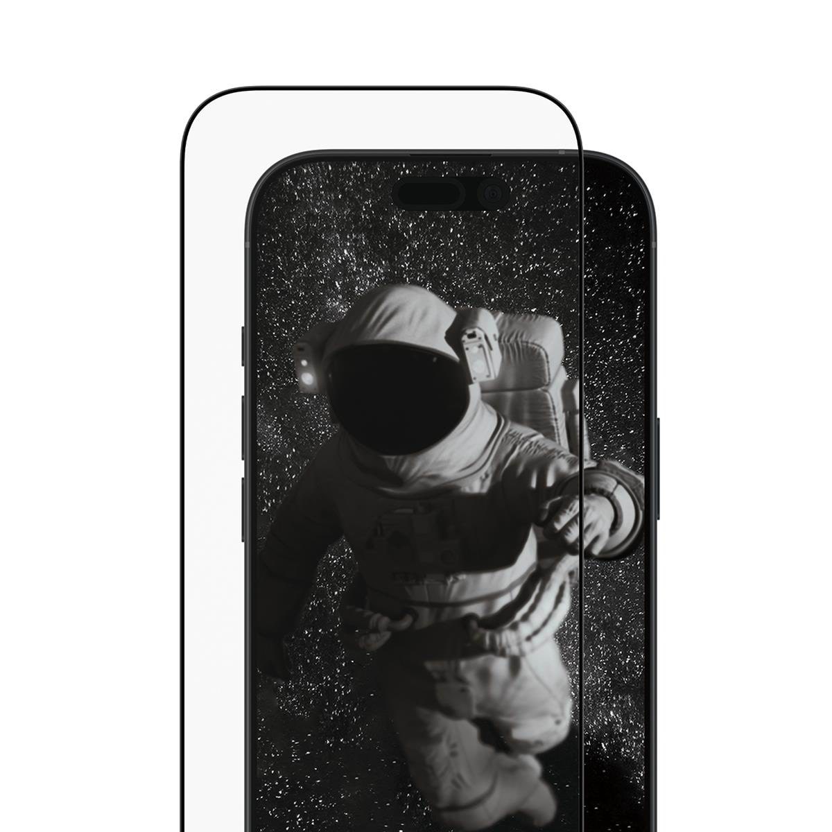 PanzerGlass Ceramic II Screen Protector iPhone 17 | iPhone 16 Pro | Ultra-Wide Fit w. EasyAligner Beskyttelsesglas PG98539