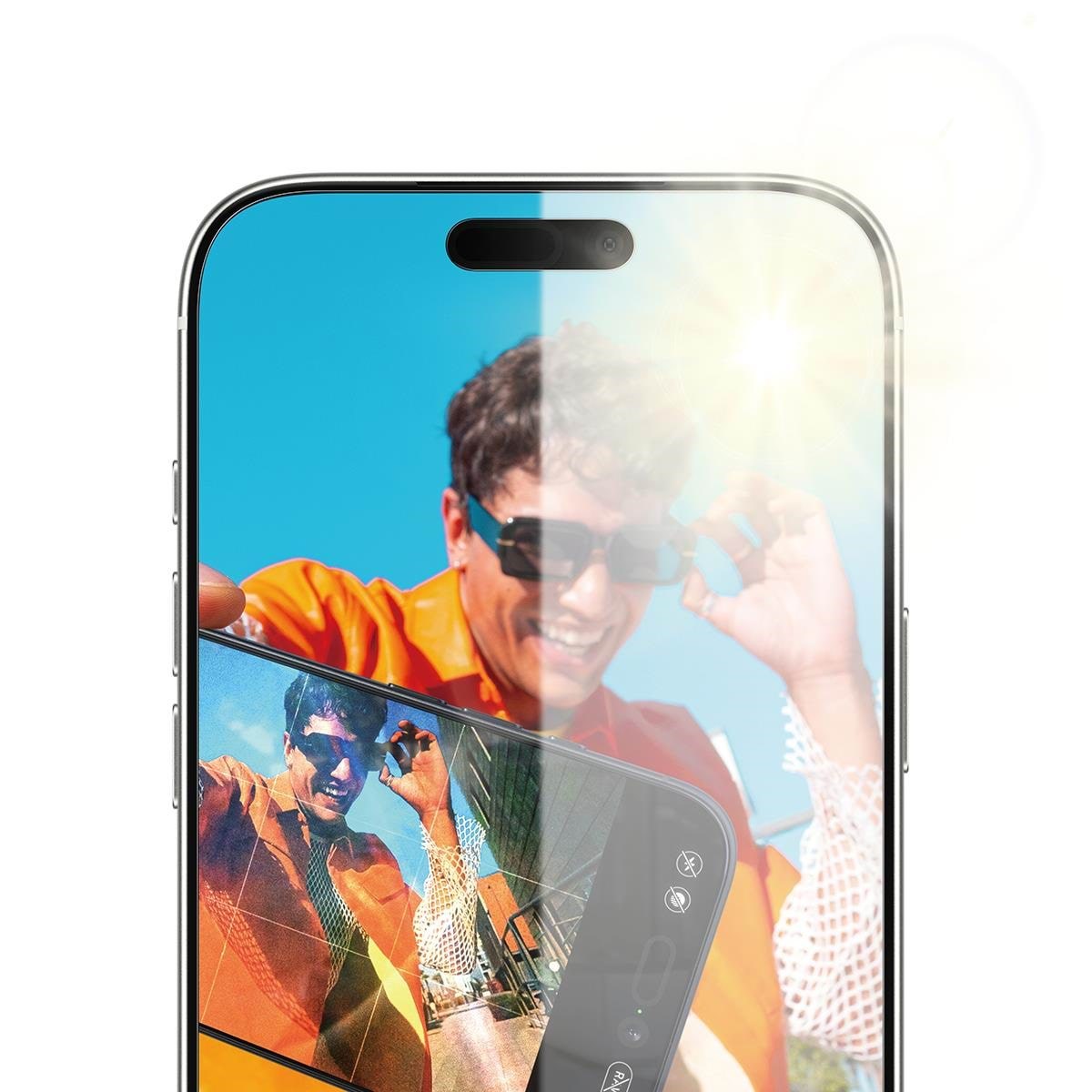 PanzerGlass Anti-Reflective Armor Screen Protector iPhone 17 Pro Max w. EasyAligner