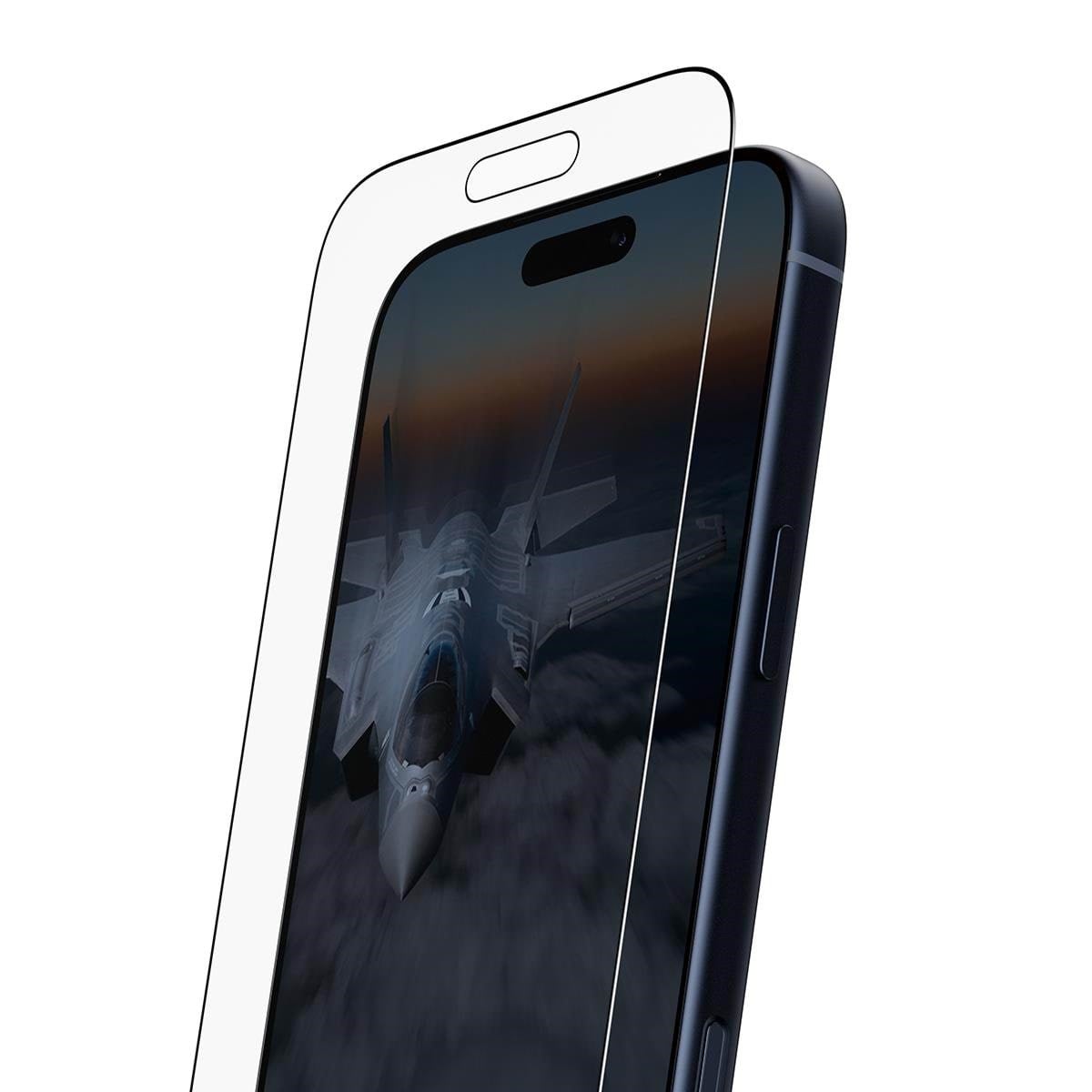 PanzerGlass Stealth Screen Protector w. Black Frame iPhone 17 Pro Max | Ultra-Wide Fit w. FASTFIT IN-A-BOX