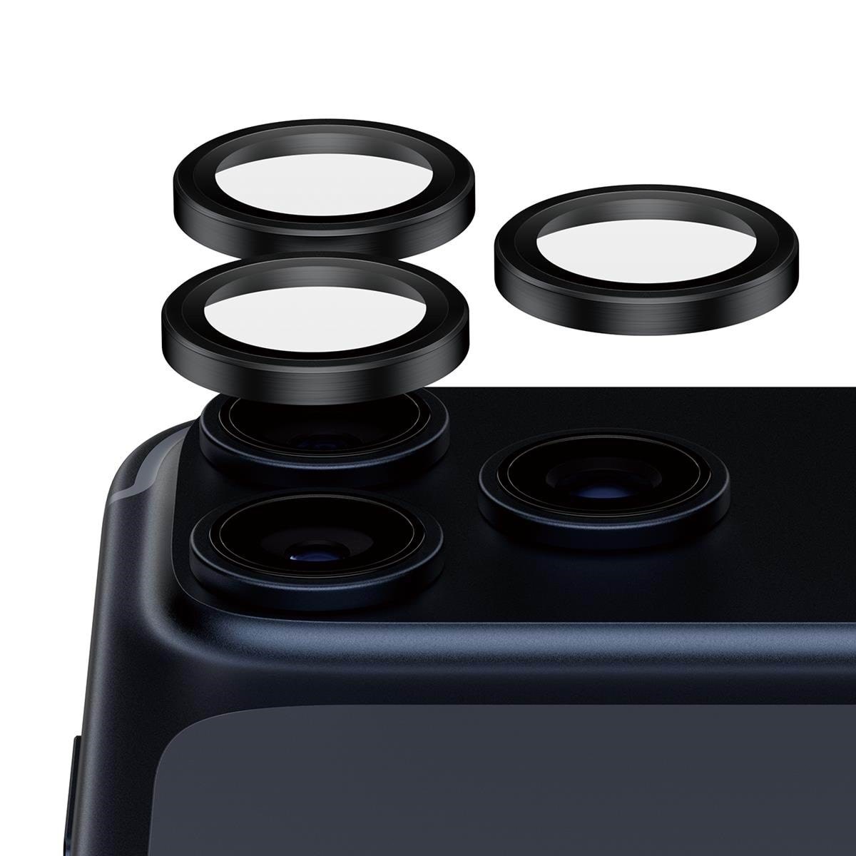 PanzerGlass Hoops Ceramic II Camera Lens Protector iPhone 17 Pro | iPhone 17 Pro Max | iPhone 16 Pro | 16 Pro Max