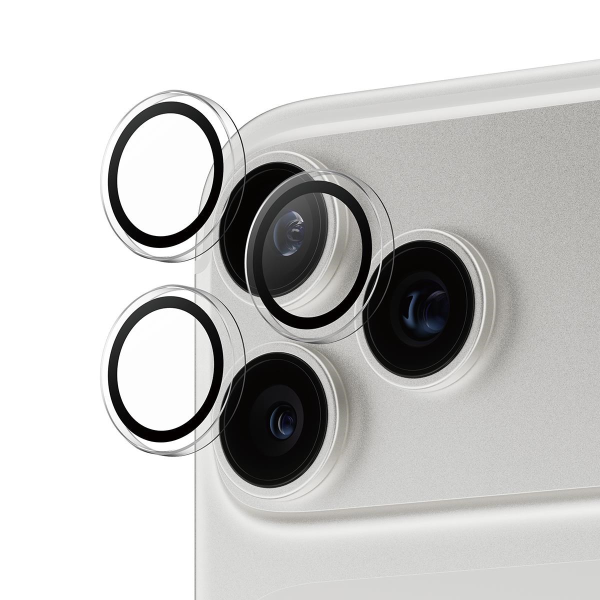PanzerGlass Hoops Transparent Camera Lens Protector iPhone 17 Pro | iPhone 17 Pro Max | iPhone 16 Pro | 16 Pro Max
