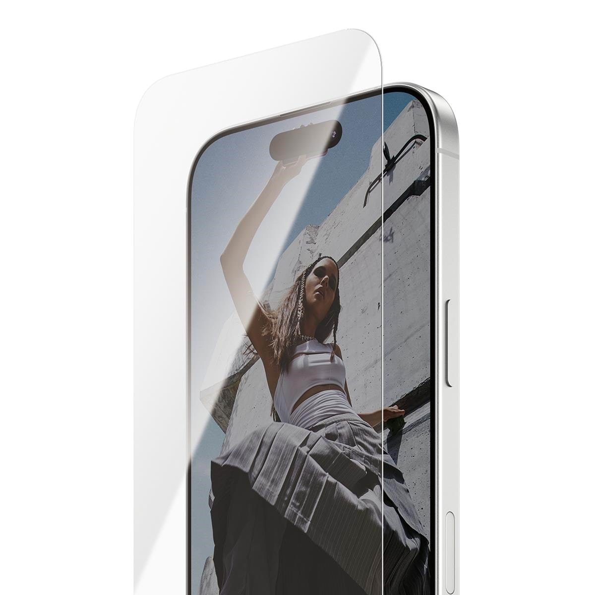 SAFE by PanzerGlass Screen Protector iPhone 17 | iPhone 16 Pro | Ultra-Wide Fit w. EasyAligner