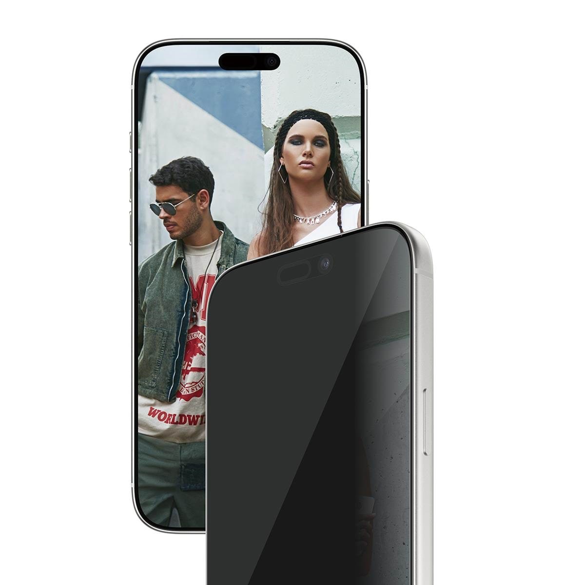 SAFE by PanzerGlass Privacy Screen Protector iPhone 17 Pro Max | Ultra-Wide Fit w. EasyAligner Beskyttelsesglas SA90275
