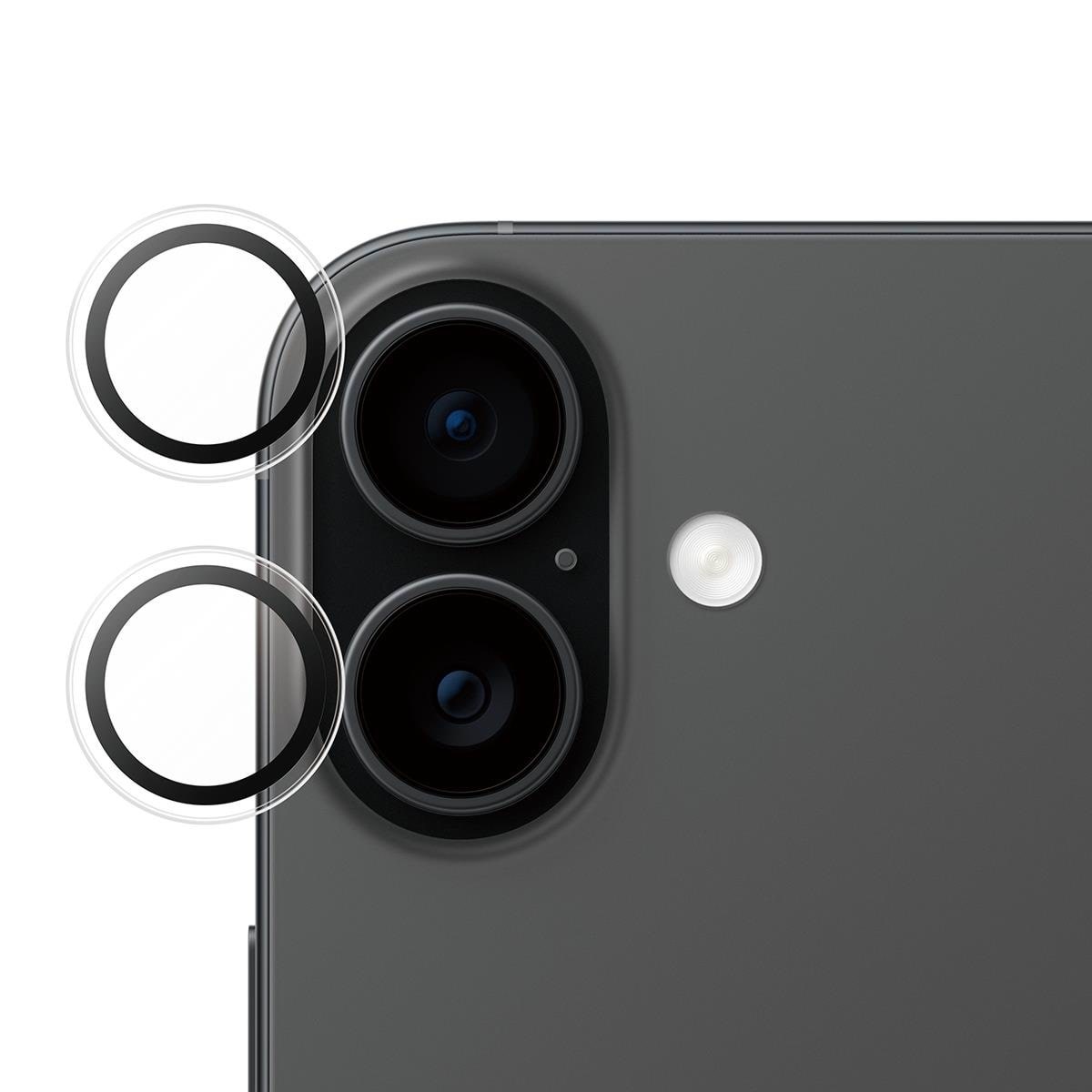 SAFE by PanzerGlass Camera Lens Protector Transparent iPhone 17 | iPhone 16 | 16 Plus Beskyttelsesglas SA30618