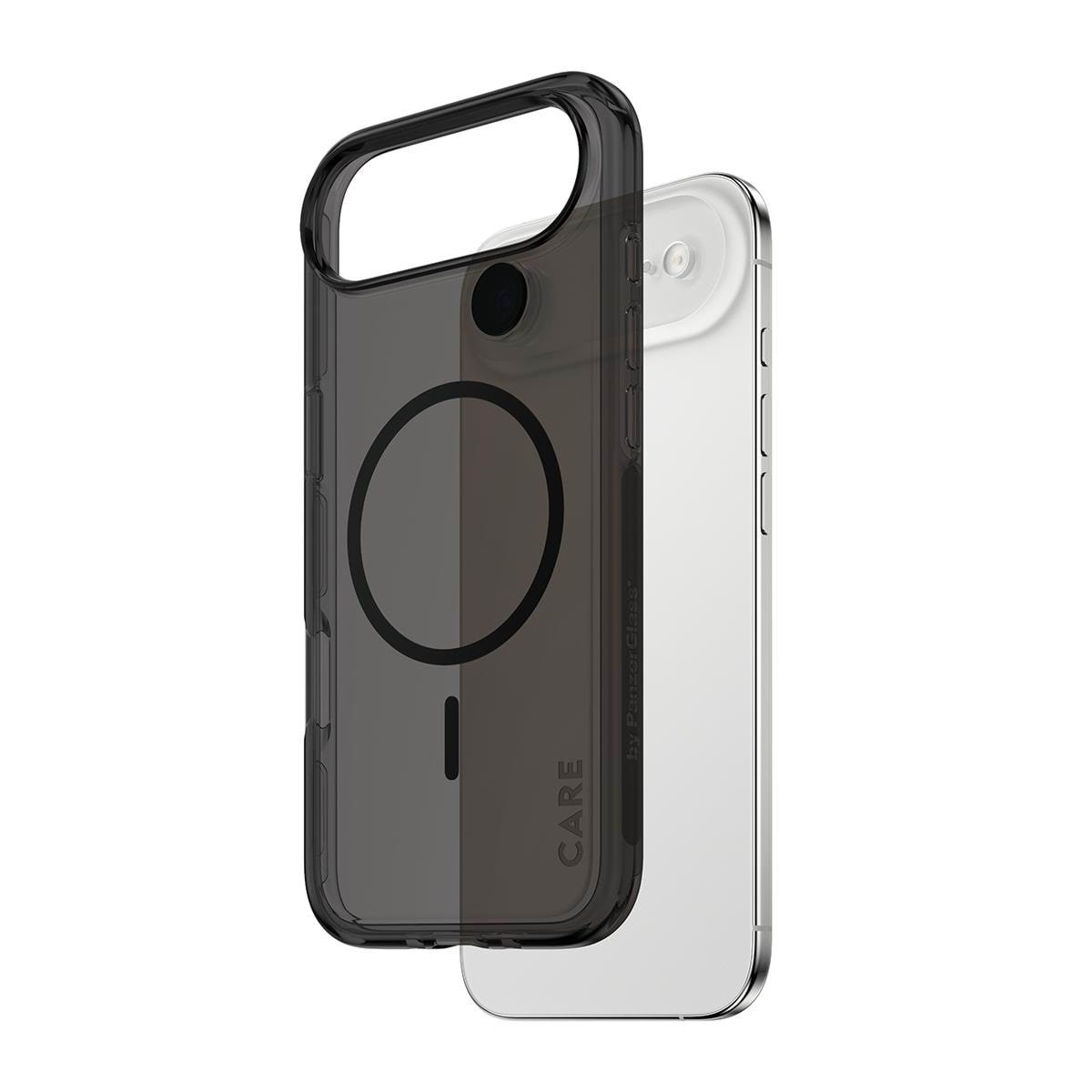 CARE by PanzerGlass Flagship Case Urban Explorer Smokey w. Black MagSafe iPhone Air