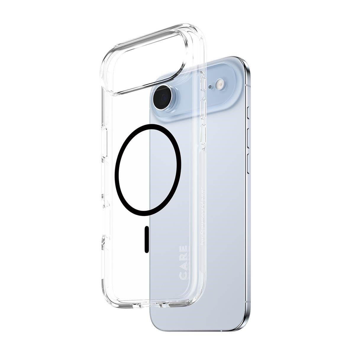 CARE by PanzerGlass Flagship Case Transparent Urban Explorer w. Black MagSafe iPhone Air