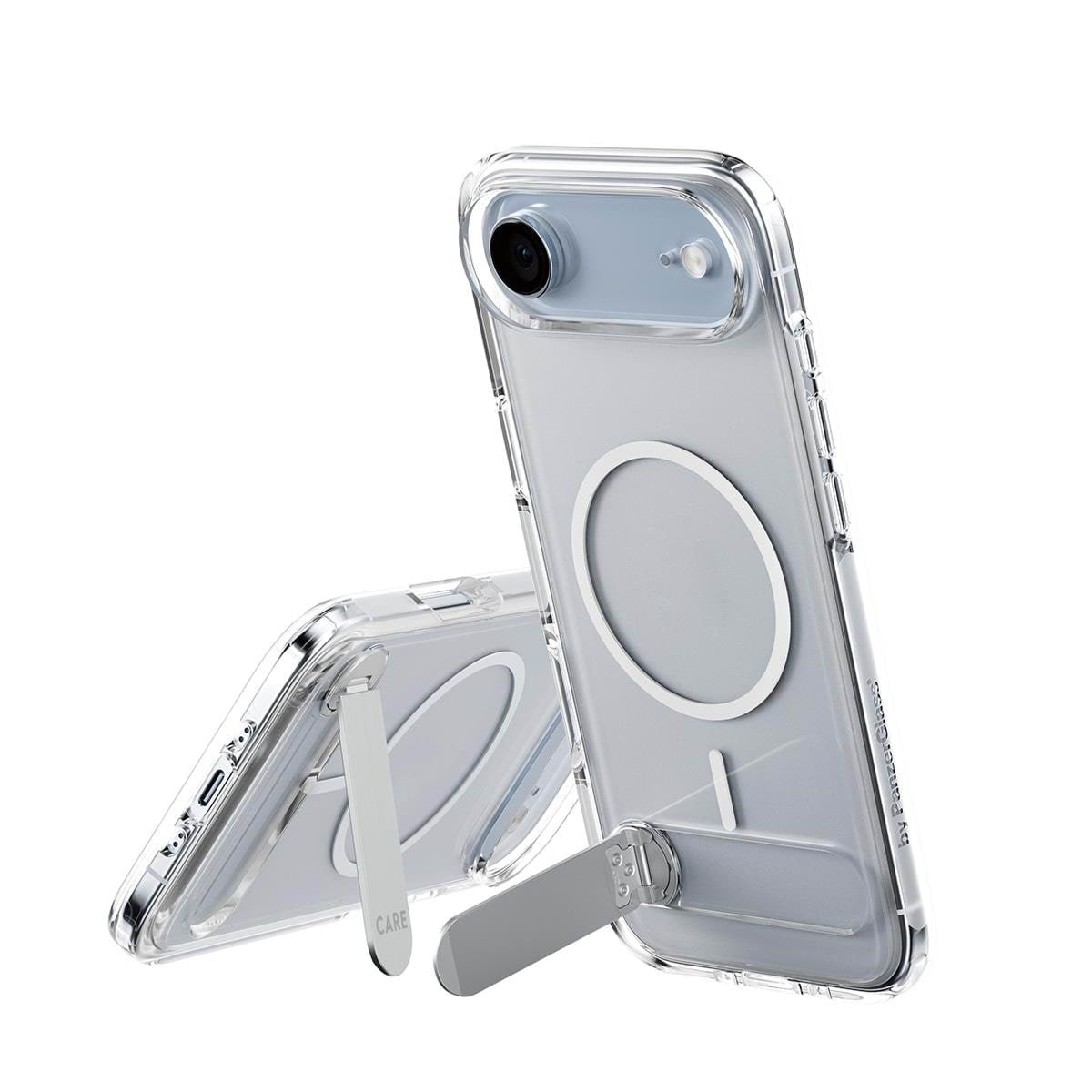 CARE by PanzerGlass Feature Case Transparent w. Kickstand & MagSafe iPhone Air