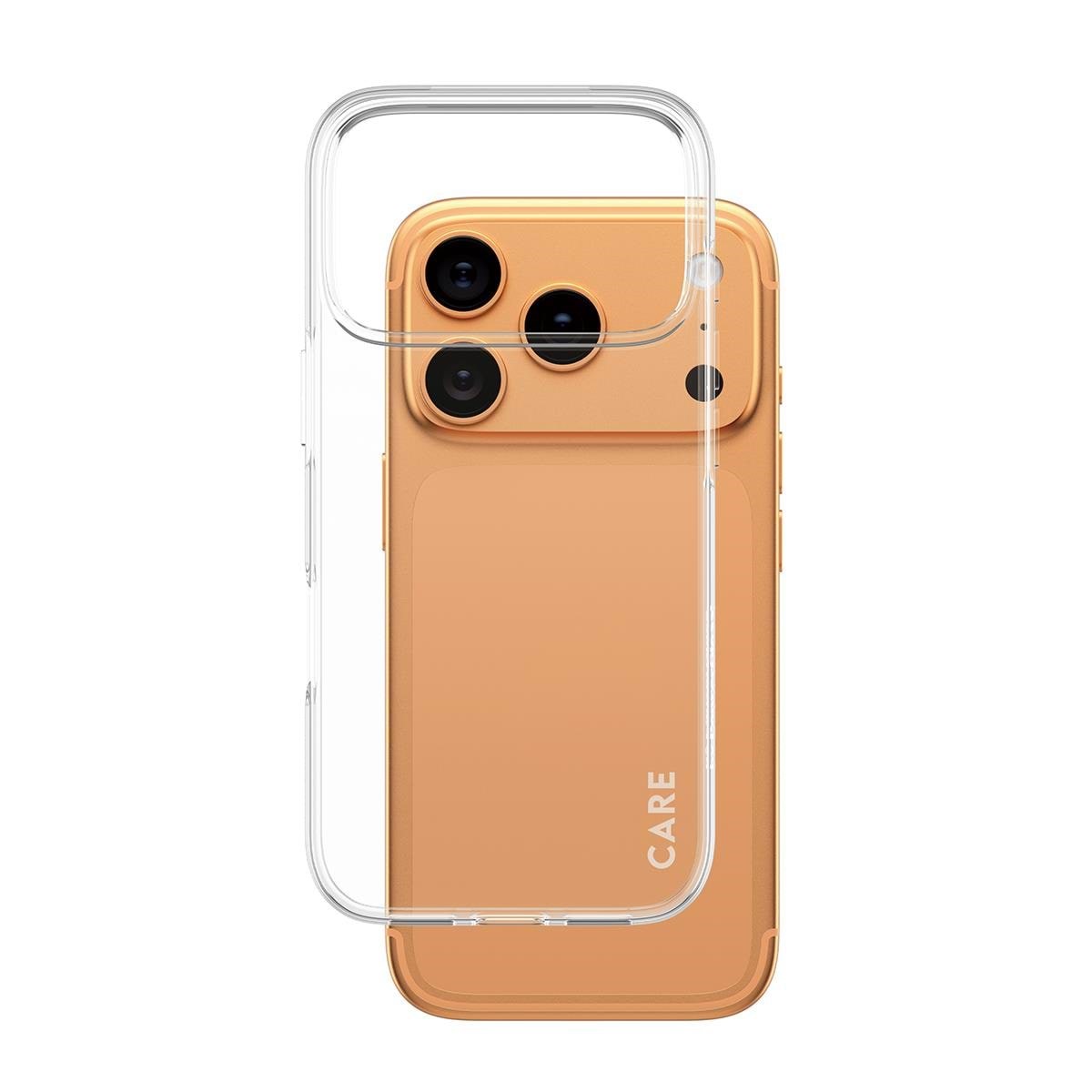 CARE by PanzerGlass Fashionable Case Transparent X-Ray Soft Basic iPhone 17 Pro Mobilcover CR84092