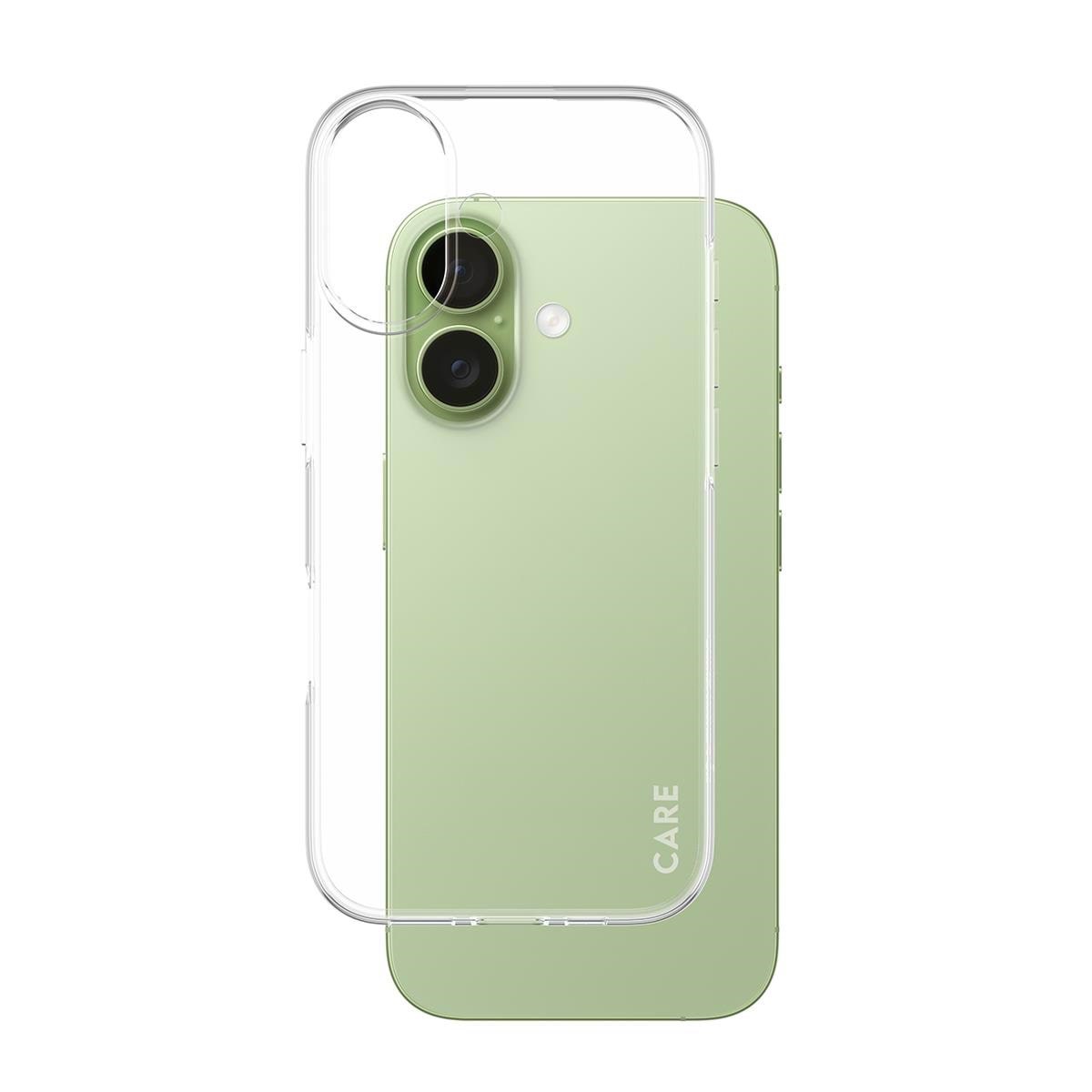 CARE by PanzerGlass Fashionable Case Transparent X-Ray Soft Basic iPhone 17 Mobilcover CR98808