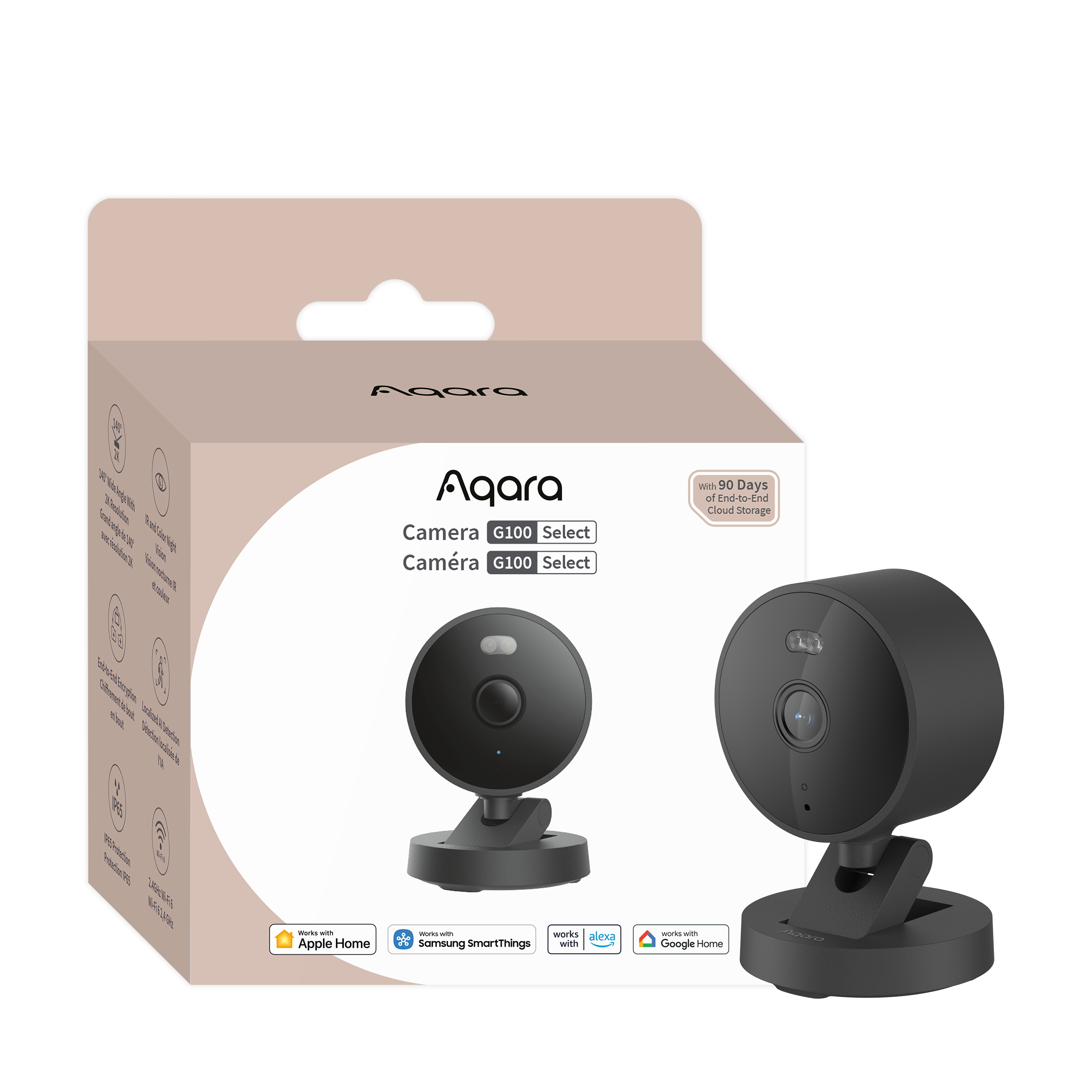 Aqara Camera G100 Select, Sort Smart Home CH-C08D-B