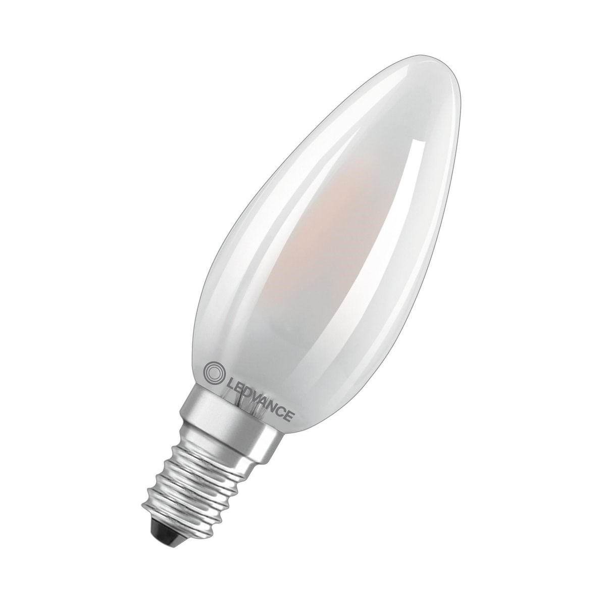 Osram LED pære Kerte 806lm 5.9W/827 (60W) Mat Dæmpbar E14 Lyskilde 4099854253386