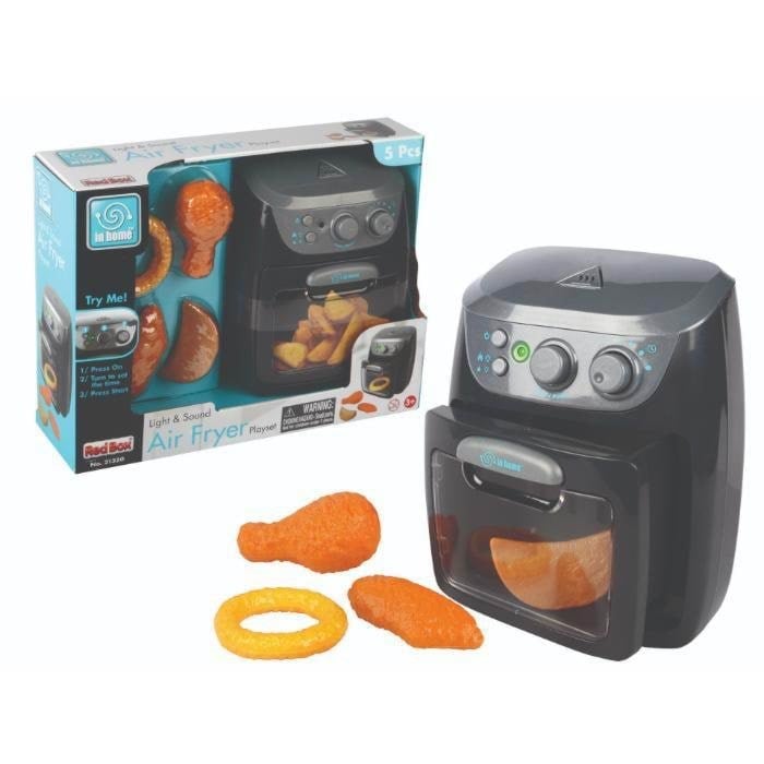 Red box Air Fryer med lys & lyd Legekøkken 16470