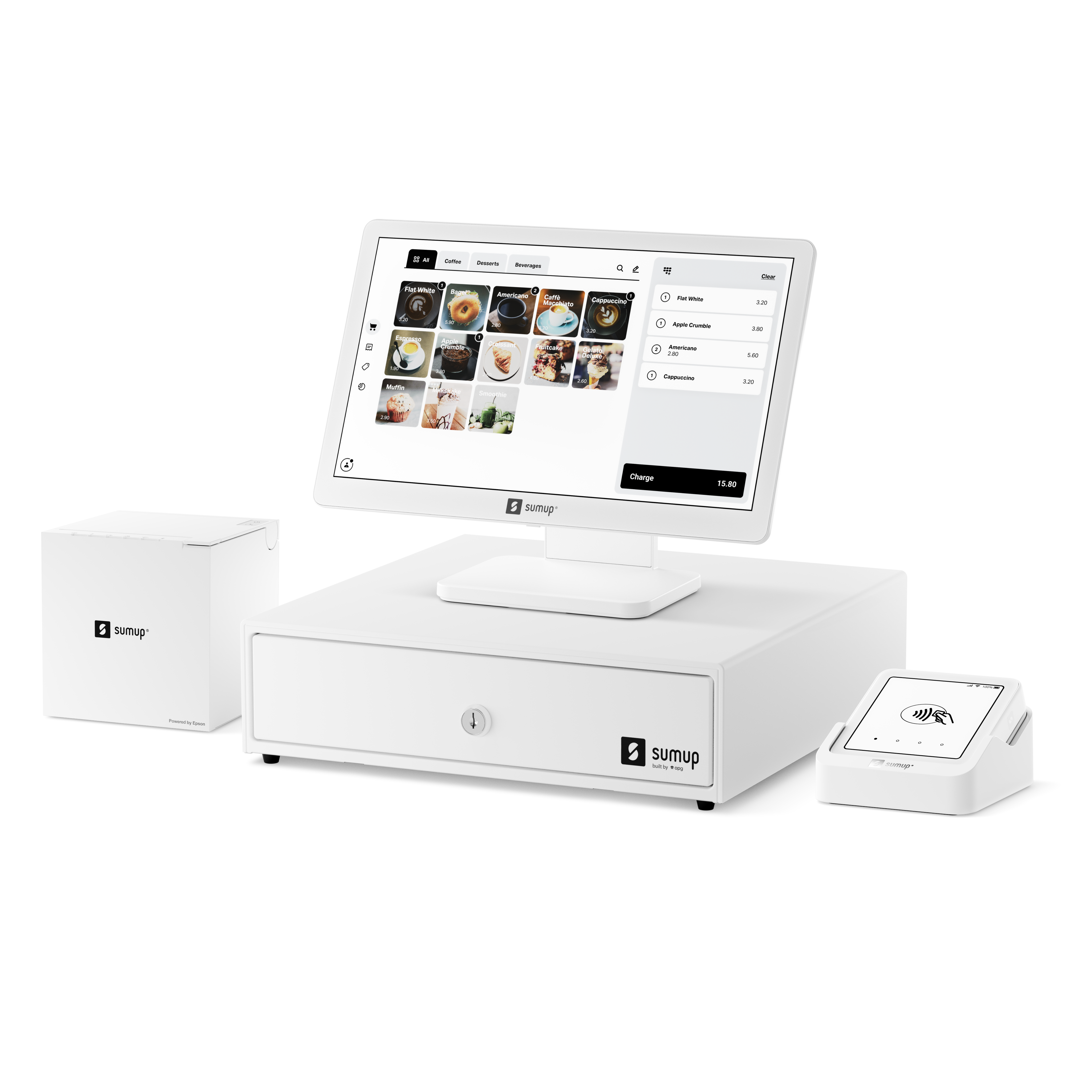 SumUp Komplet Betalingsløsning Kasseapparat W129016065