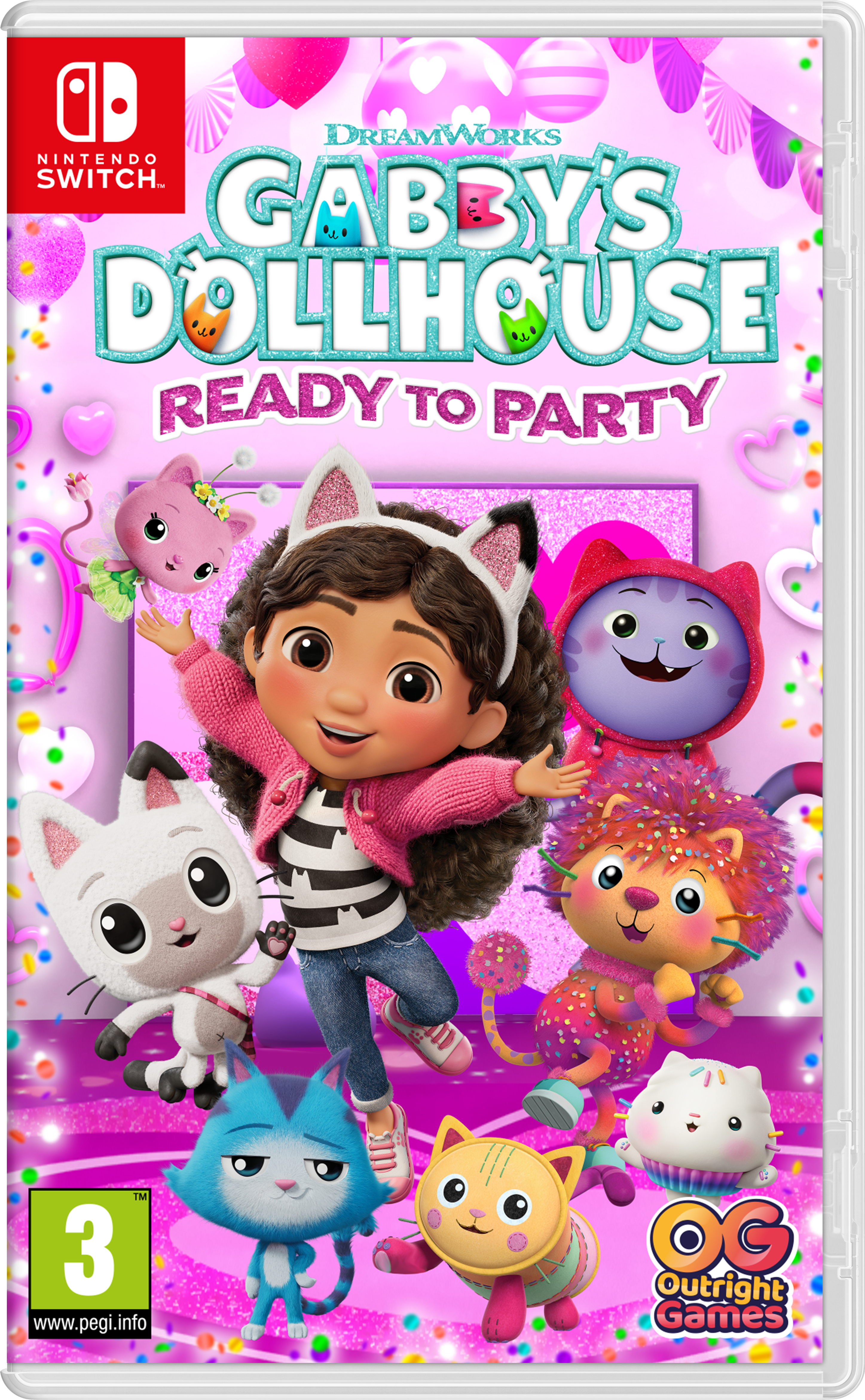 Gabby's Dollhouse: Ready to Party - Nintendo Switch - Eventyr Spil 5061005355682