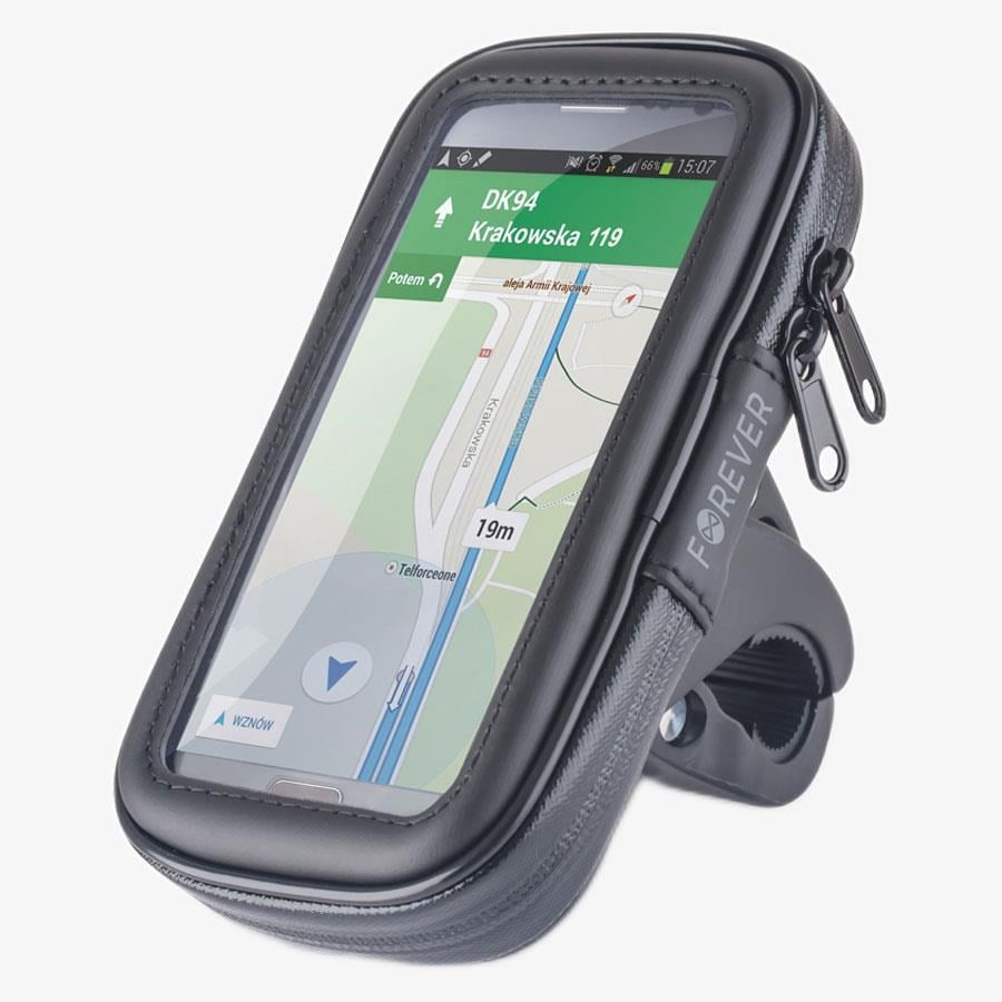 Forever XXL Waterproof 6.5" Bicycle Mobile Holder Black Mobil Tilbehør GSM044309