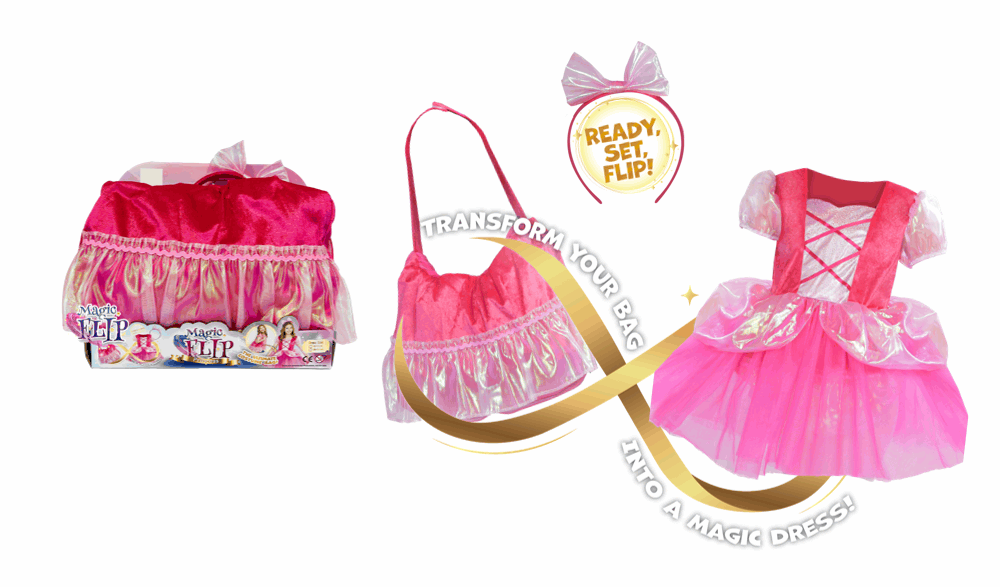 Magic Flip Pink Princess 110 - 116 cm Legetøj 604500