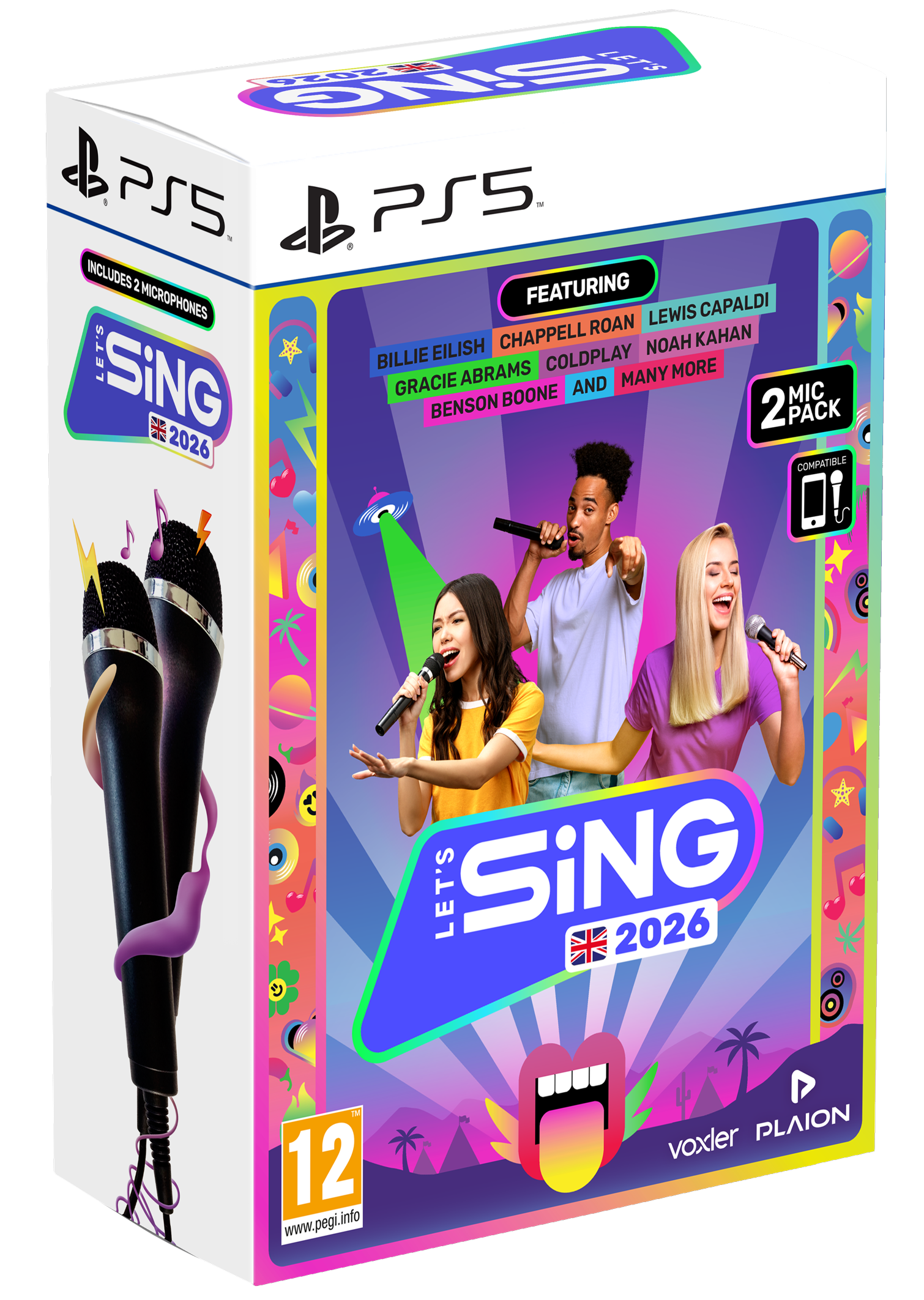 Let's Sing 2026 + 2 Microphones - Sony PlayStation 5 - Musik
