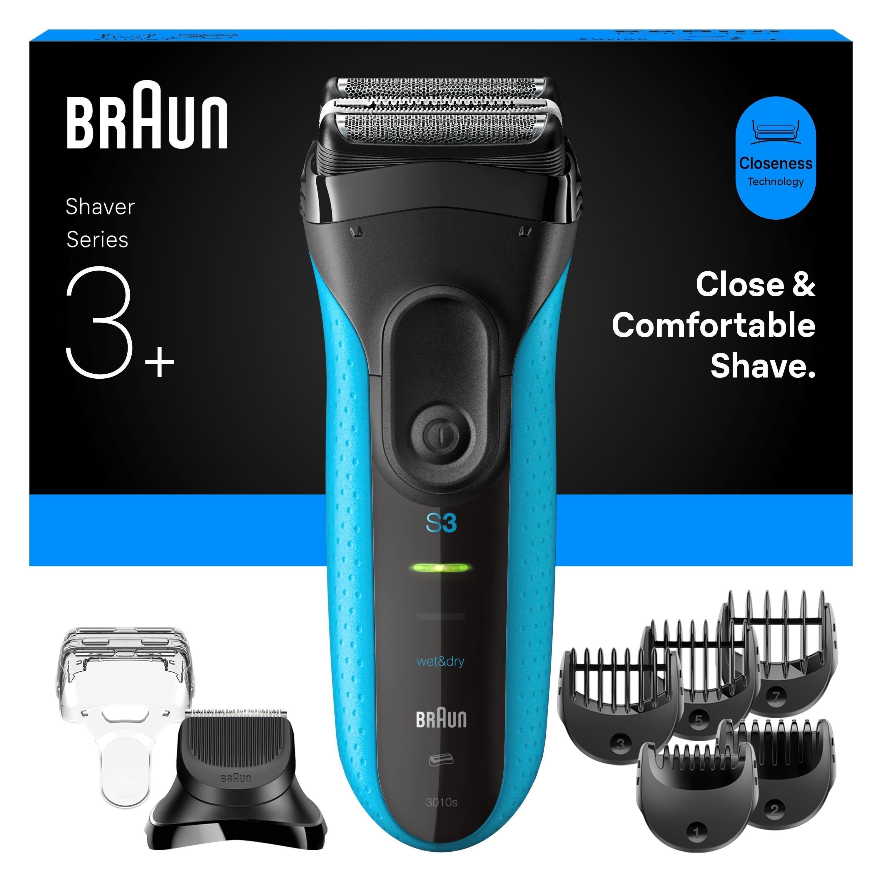 Braun Barbermaskine Series3+ 3010BT Barbermaskine 8700216735483