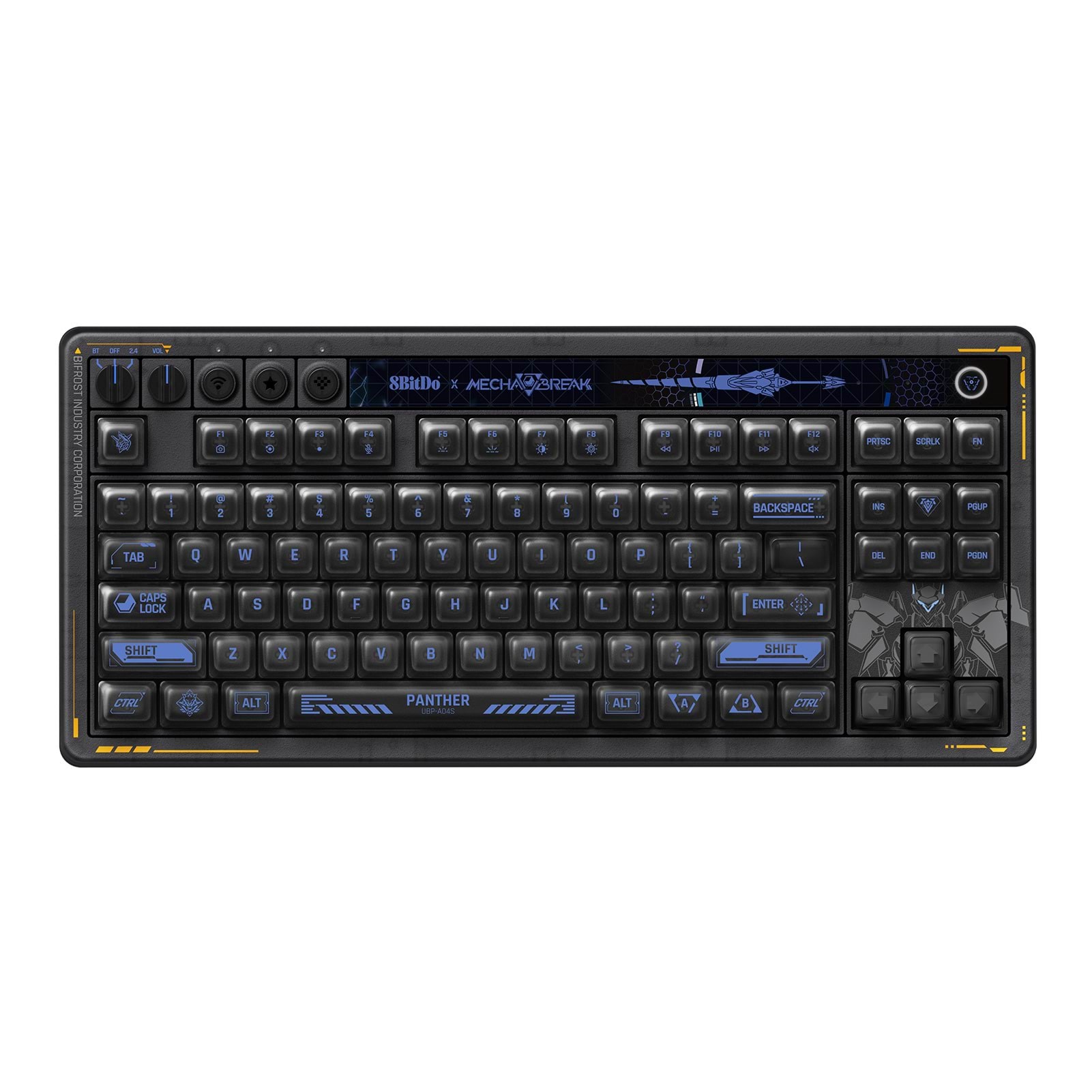 8BitDo Mechanical Keyboard - Mecha Break Edition - ANSI - Amerikansk engelsk