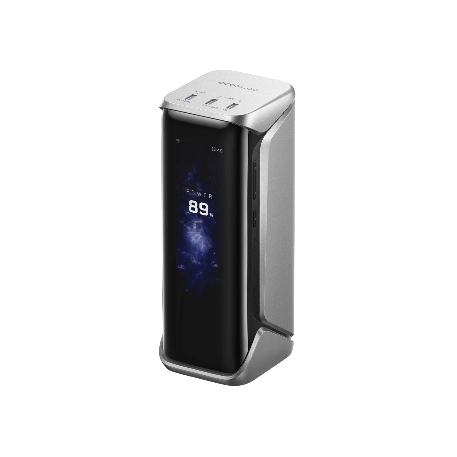 EcoFlow RAPID Pro X - 27K - 300W (140W USB-C & 2x 65W USB-C) - 27650 mAh Powerbank Grå EF-RP27KGEEK-EU