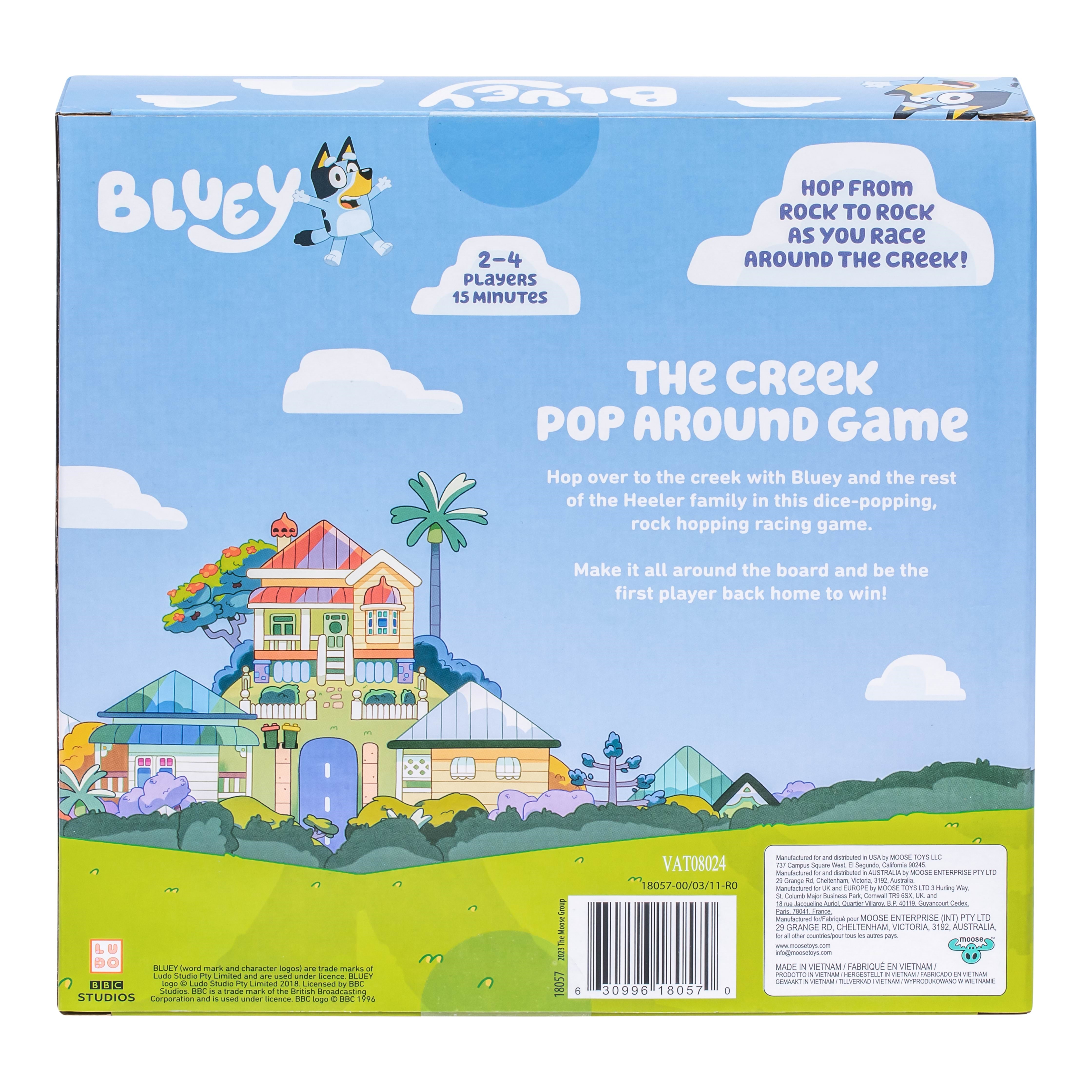 Bluey The Creek pop around game Brætspil 70115