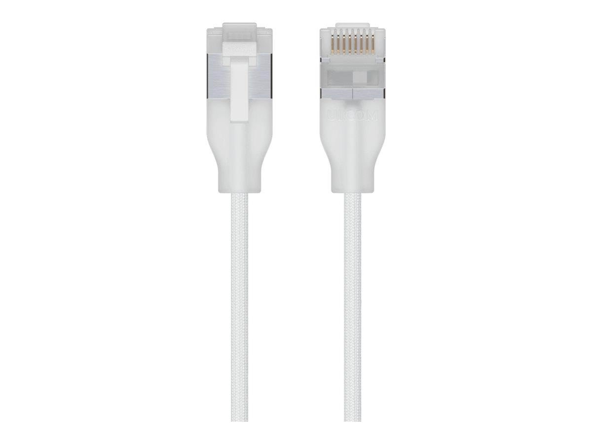 Ubiquiti UniFi patch cable - 15 m - white - Hvid - 15m Netværkskabel UACC-Cable-Patch-EL-C6A-15M-W