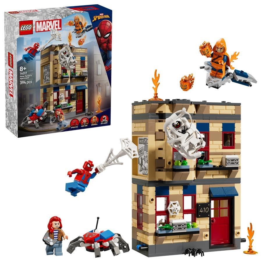 LEGO Super Heroes 76317 Peter Parkers lejlighed byggesæt 8+ år