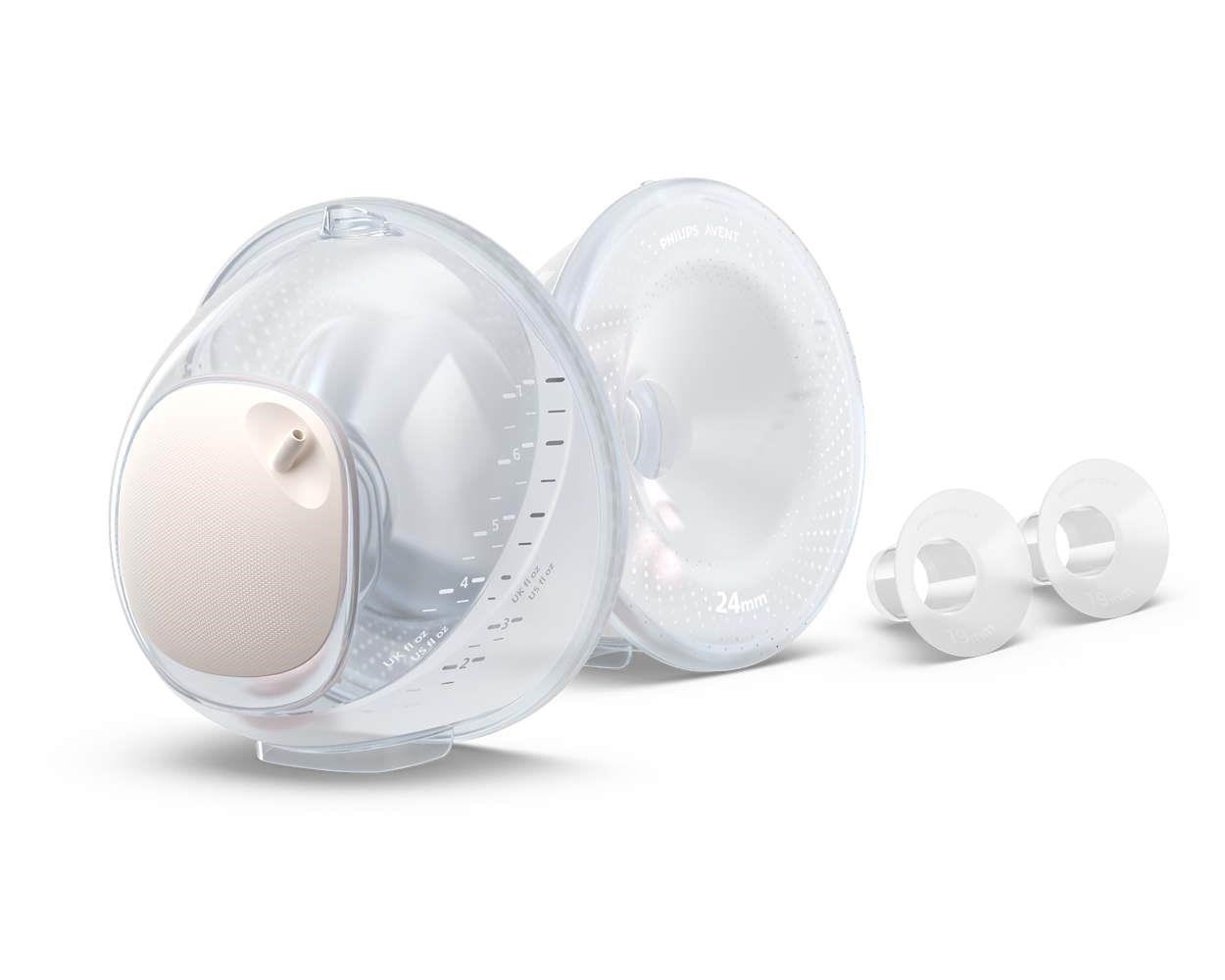 Philips Avent Hands-free Dobbelte opsamlingskopper Babyudstyr SCF439/01