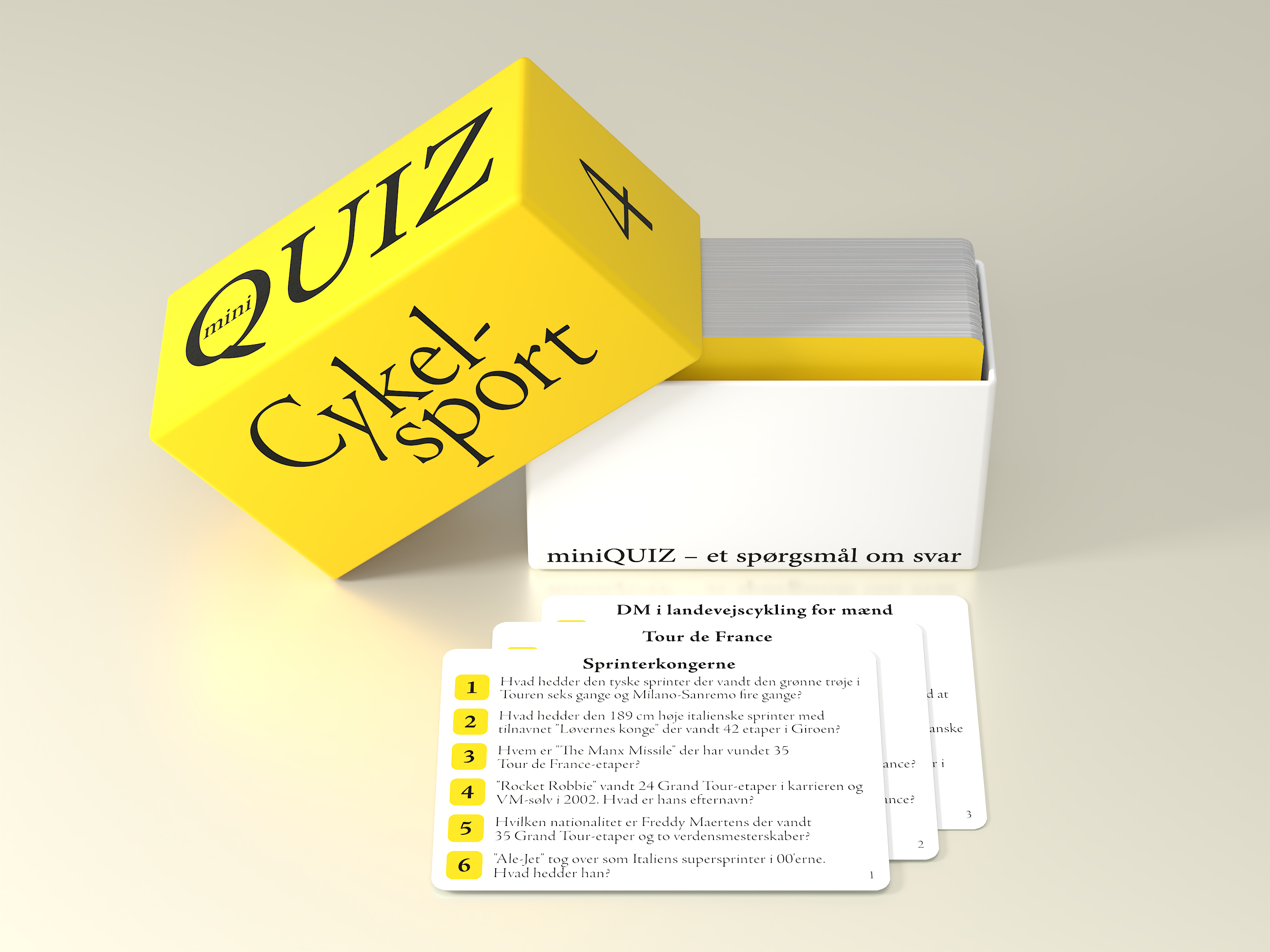 Game Inventors miniQUIZ - Cykelsport