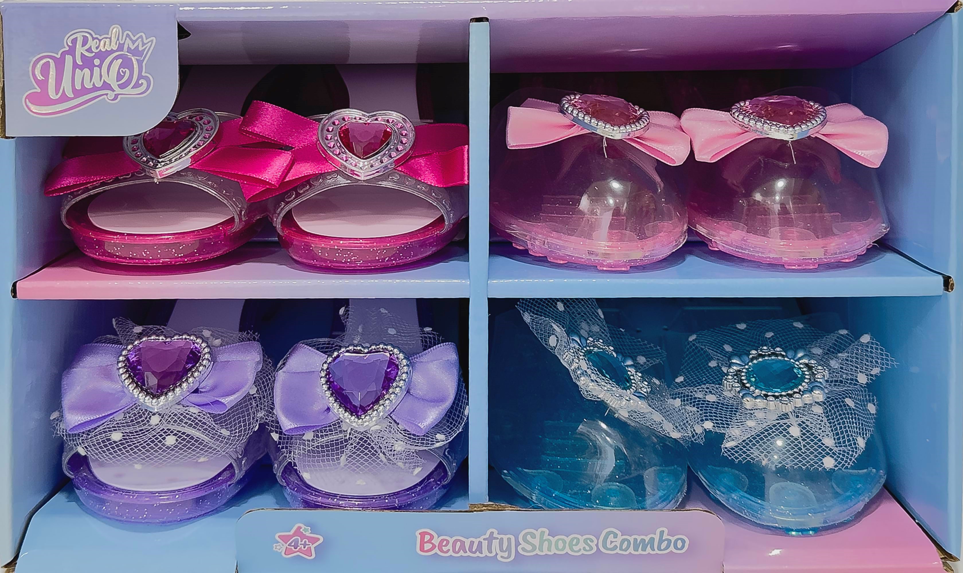 Real UniQ Beauty Shoes Combo Legetøj 30461