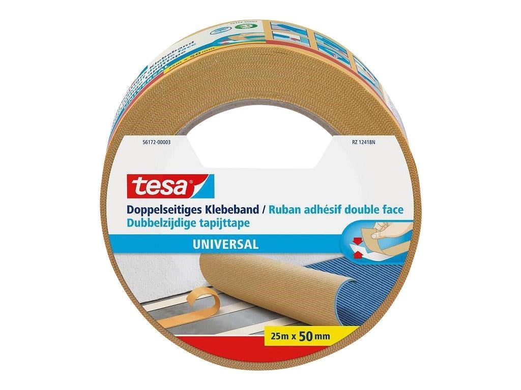 tesa Universal double-sided tape - 50 mm x 25 m Tape 56172-00003-11