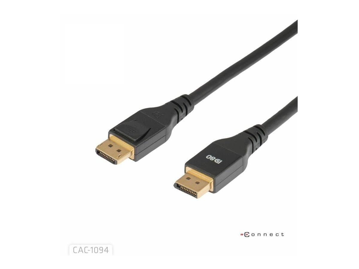 Club 3D - DisplayPort cable - DisplayPort to DisplayPort - 2 m Skærmkabel Sort CAC-1094