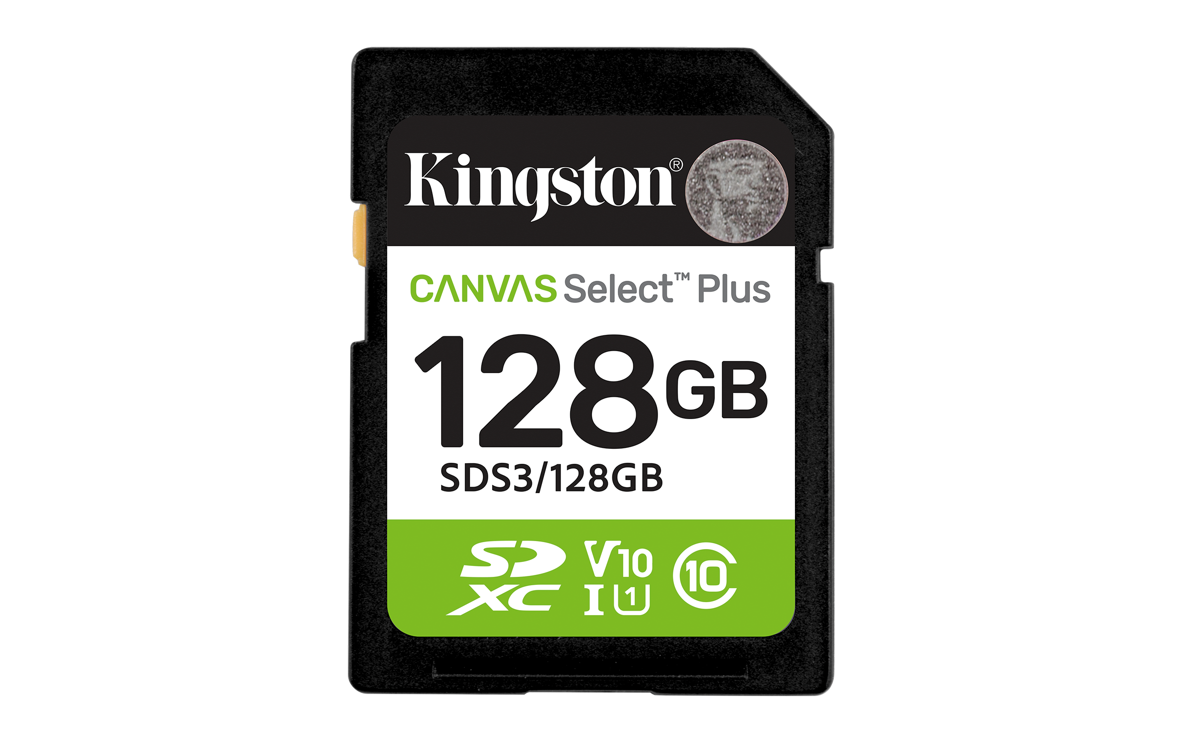 Kingston Canvas Select Plus Gen3 SDXC - 150MB/s - 128GB Hukommelseskort SDS3/128GB