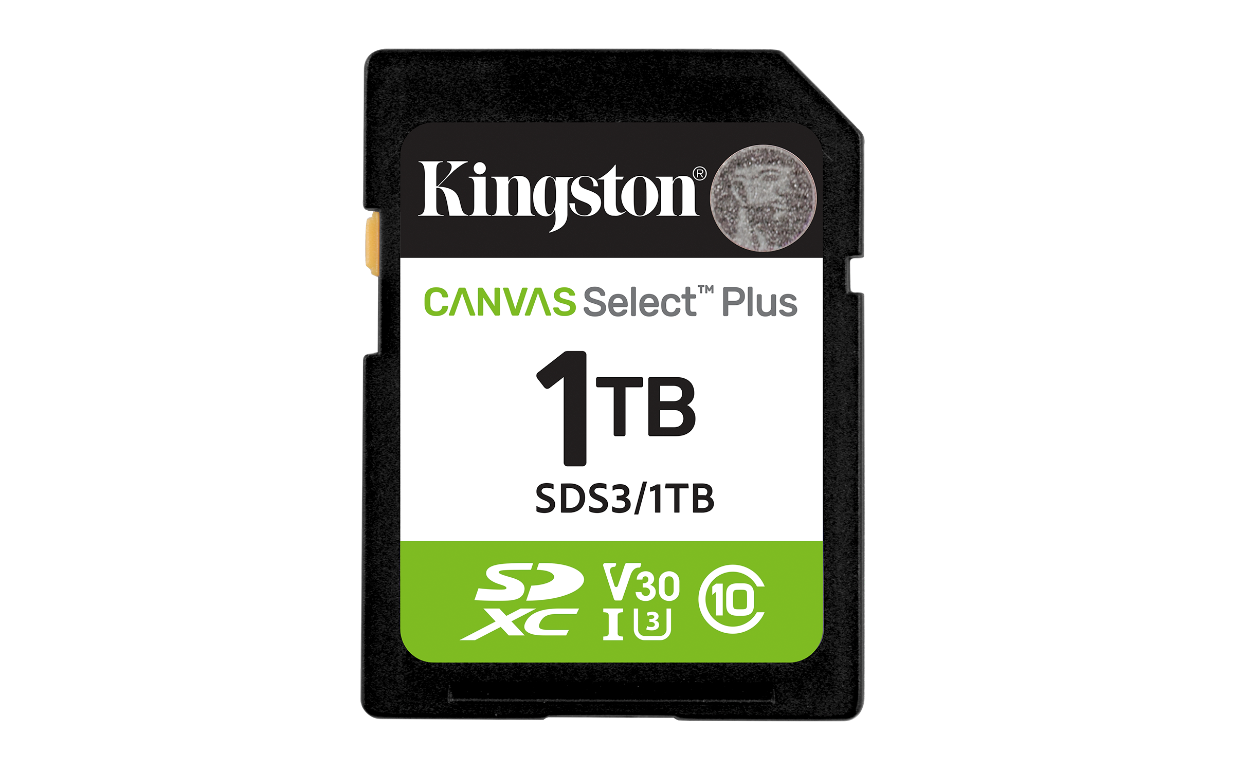 Kingston Canvas Select Plus Gen3 SDXC - 150MB/s - 1TB Hukommelseskort SDS3/1TB