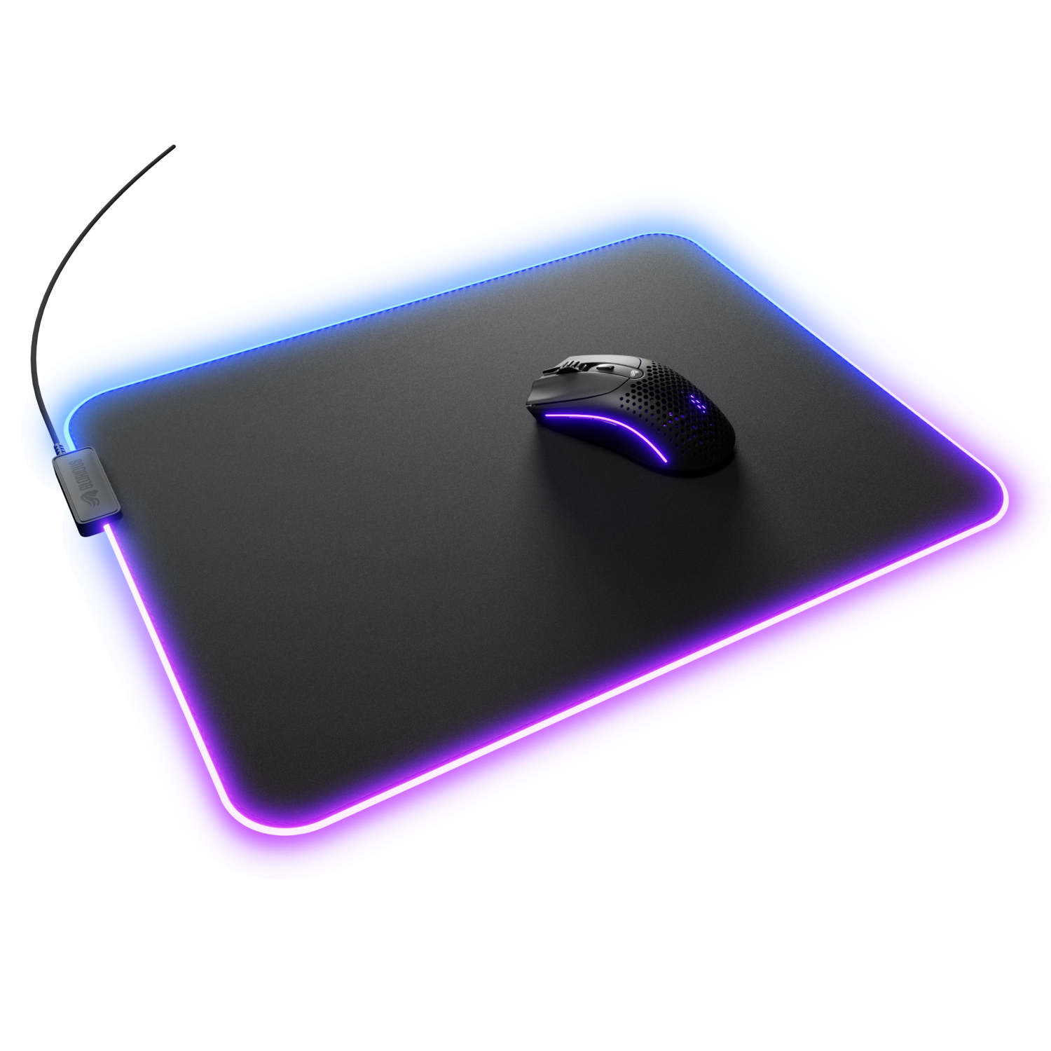 Glorious Mouse Pad 2 GLED XL Black Musemåtte GLO-MP2-GLED-XL-B