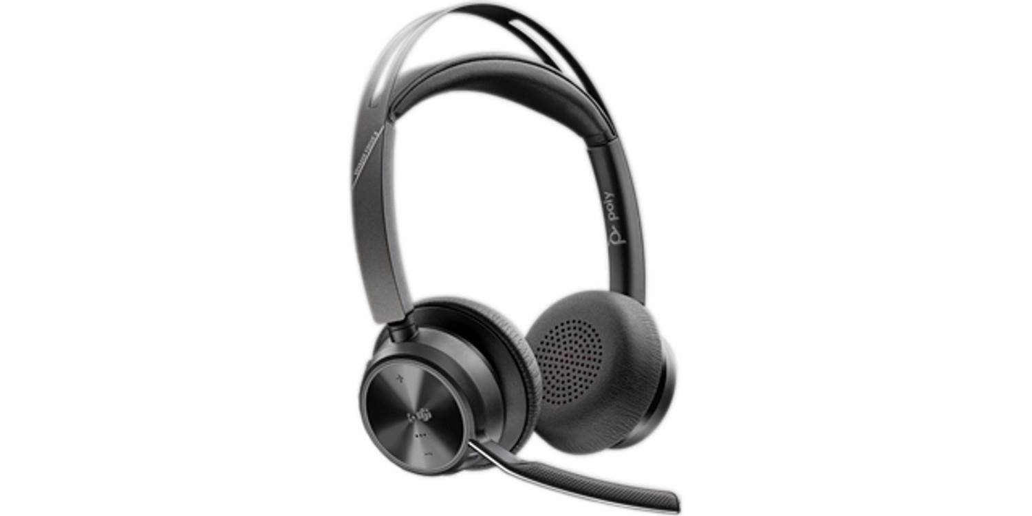 HP Poly Voyager Focus 2-M USB-C-C Headset USB-C/A Adapter Charging Stand Hovedtelefoner Og Headset A4HT2AA#AC3